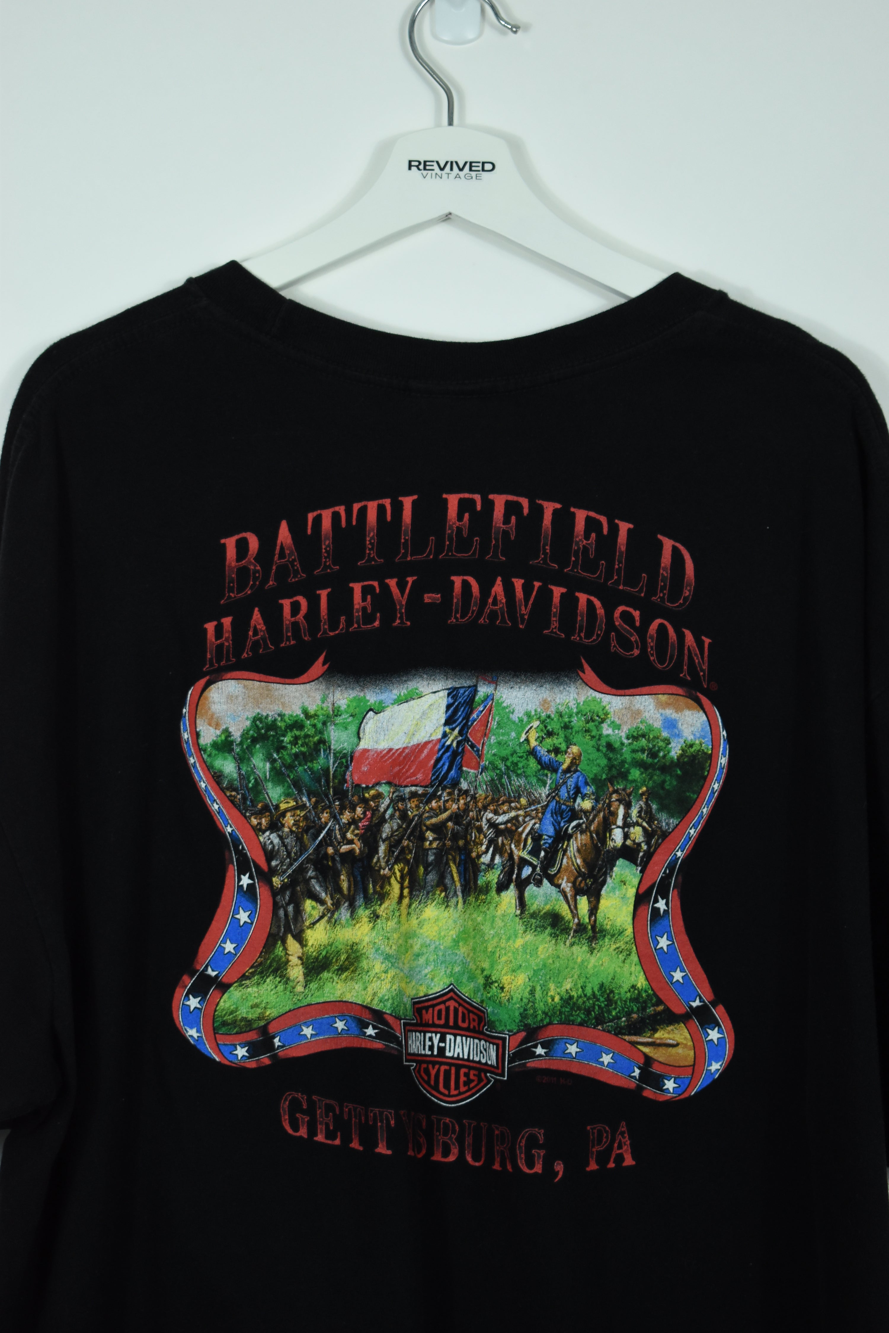 Vintage Harley Davidson Double Sided T Shirt Xlarge