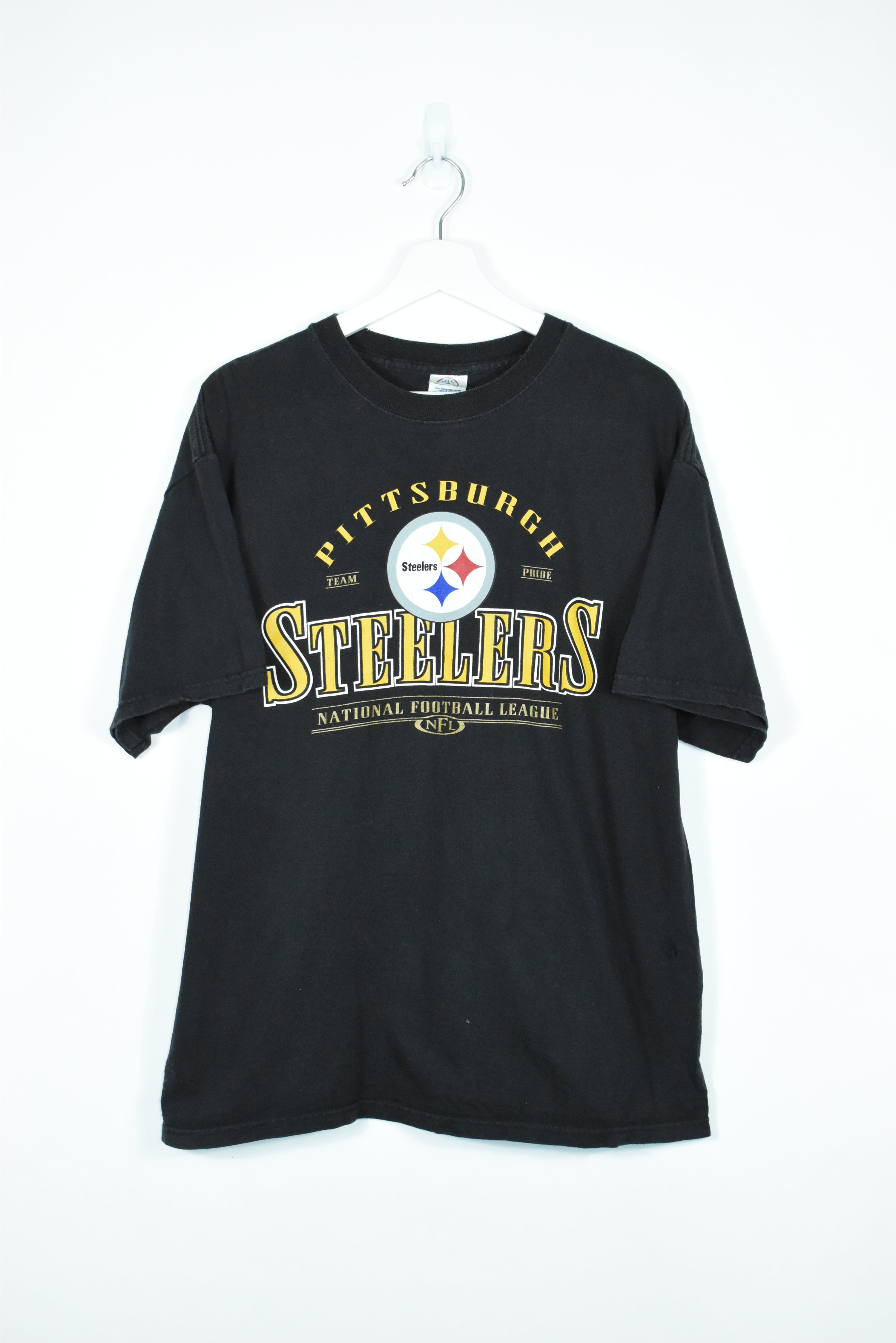 Vintage Pittsburgh Steelers T Shirt LARGE (Baggy)