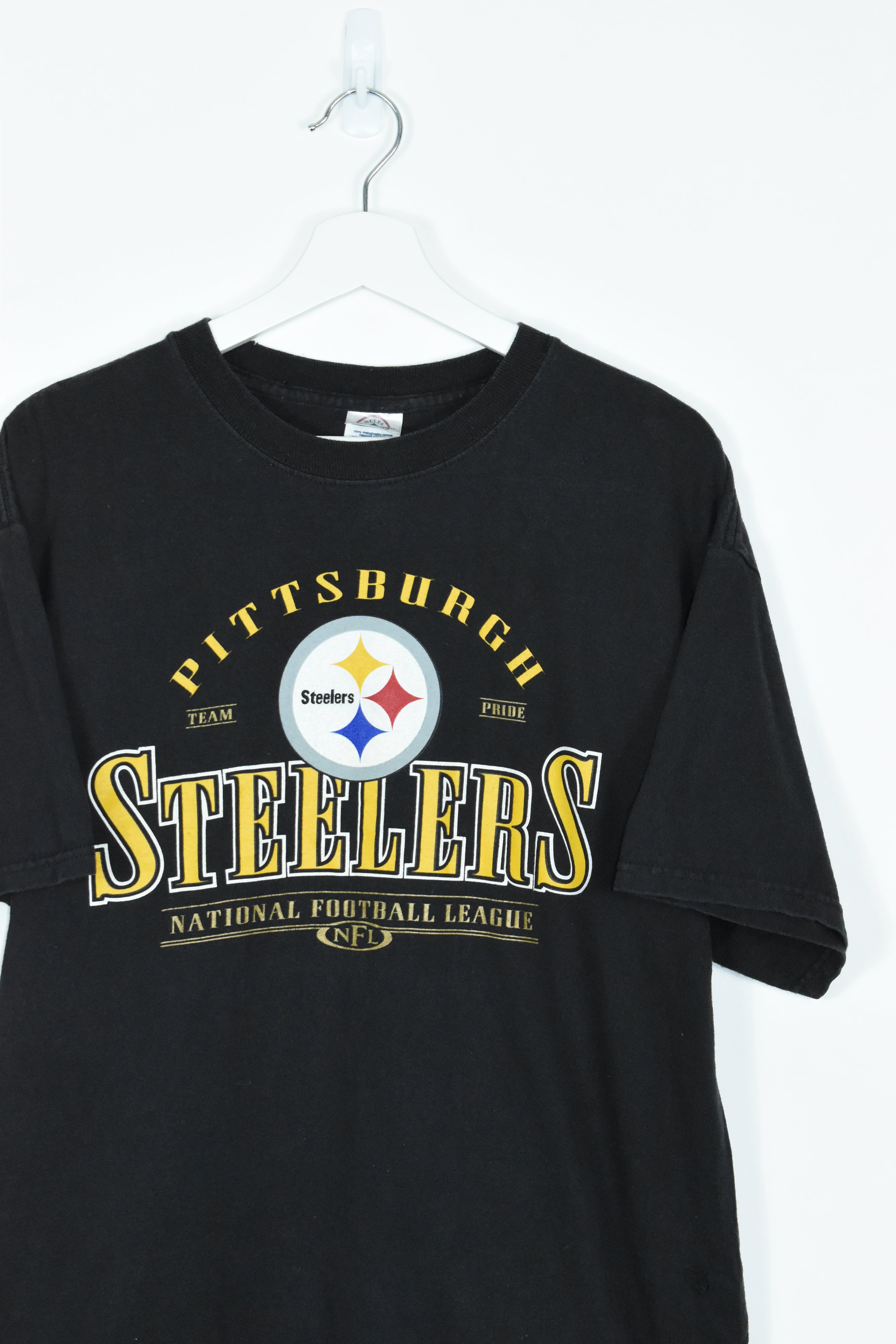 Vintage Pittsburgh Steelers T Shirt LARGE (Baggy)