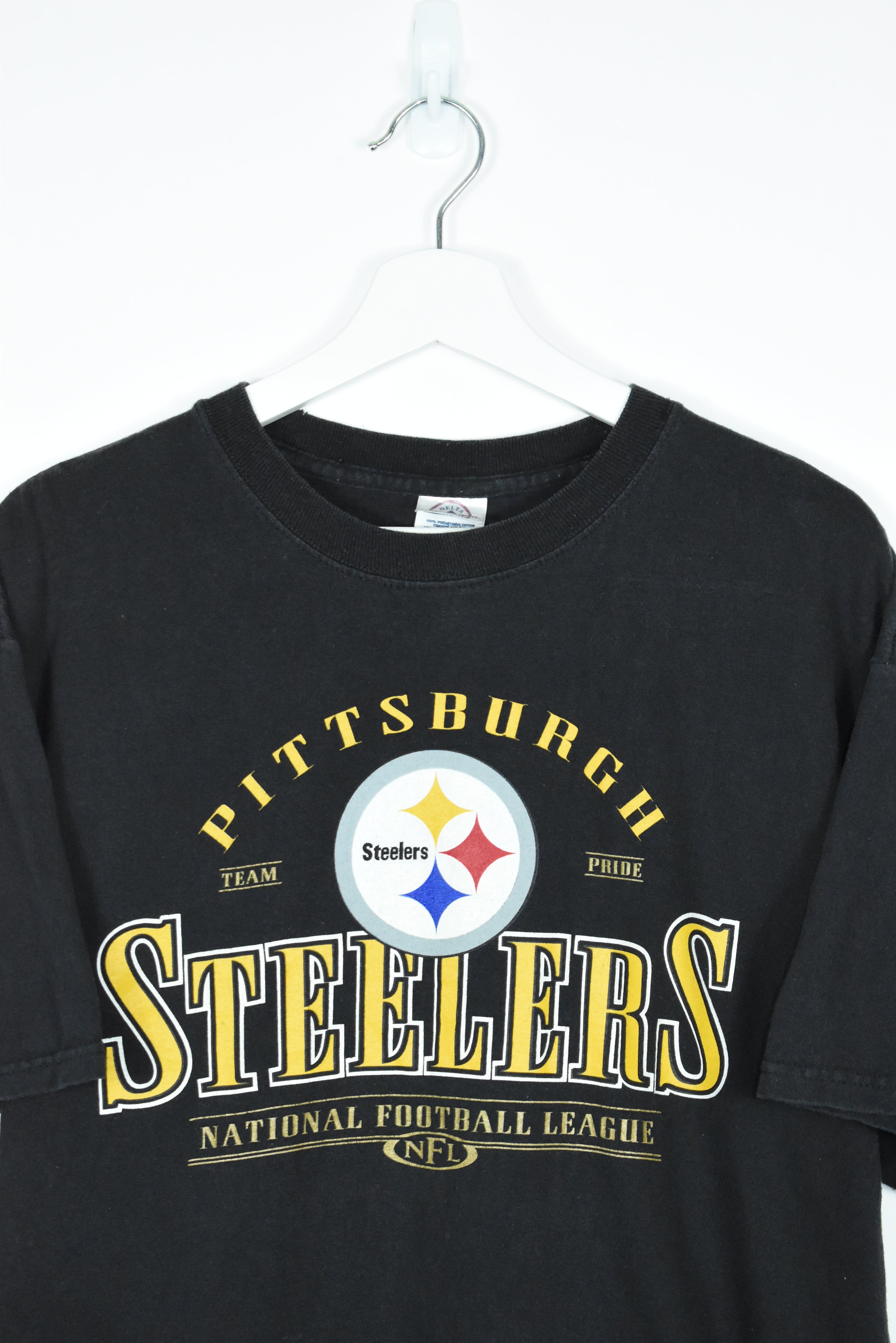 Vintage Pittsburgh Steelers T Shirt LARGE (Baggy)