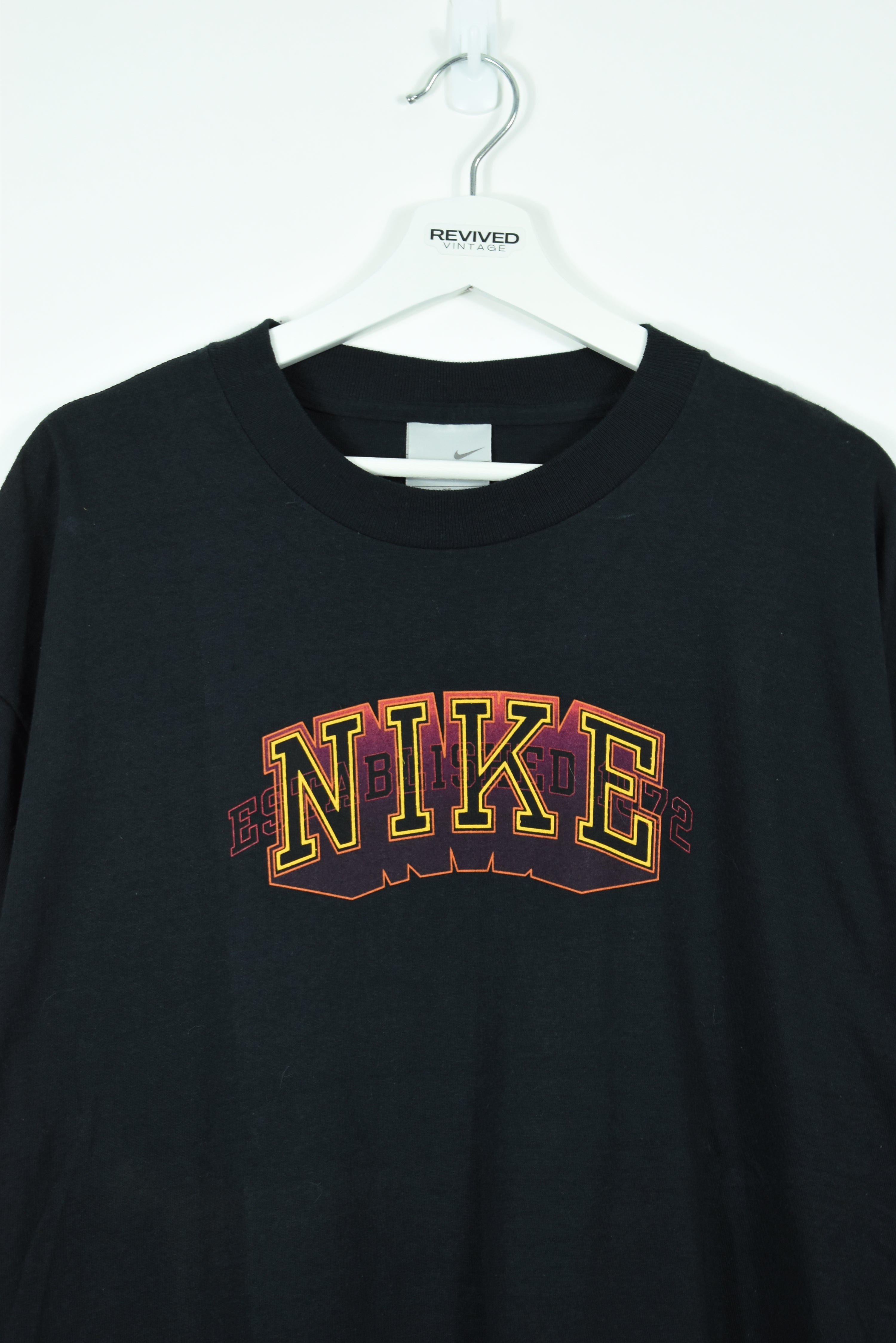 Vintage Nike 3D Print T Shirt Xlarge