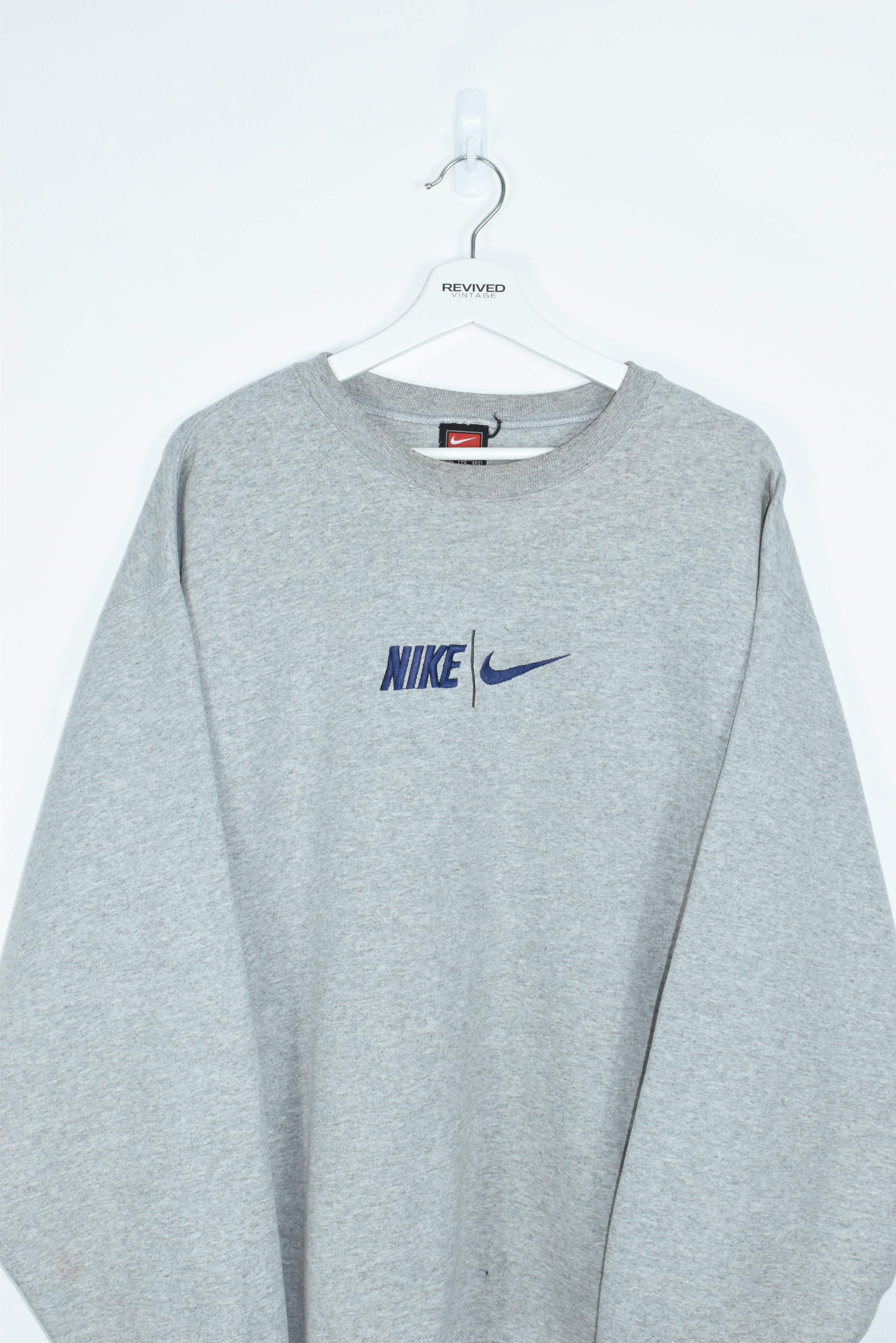 Vintage Nike Embroidery Sweatshirt XLARGE