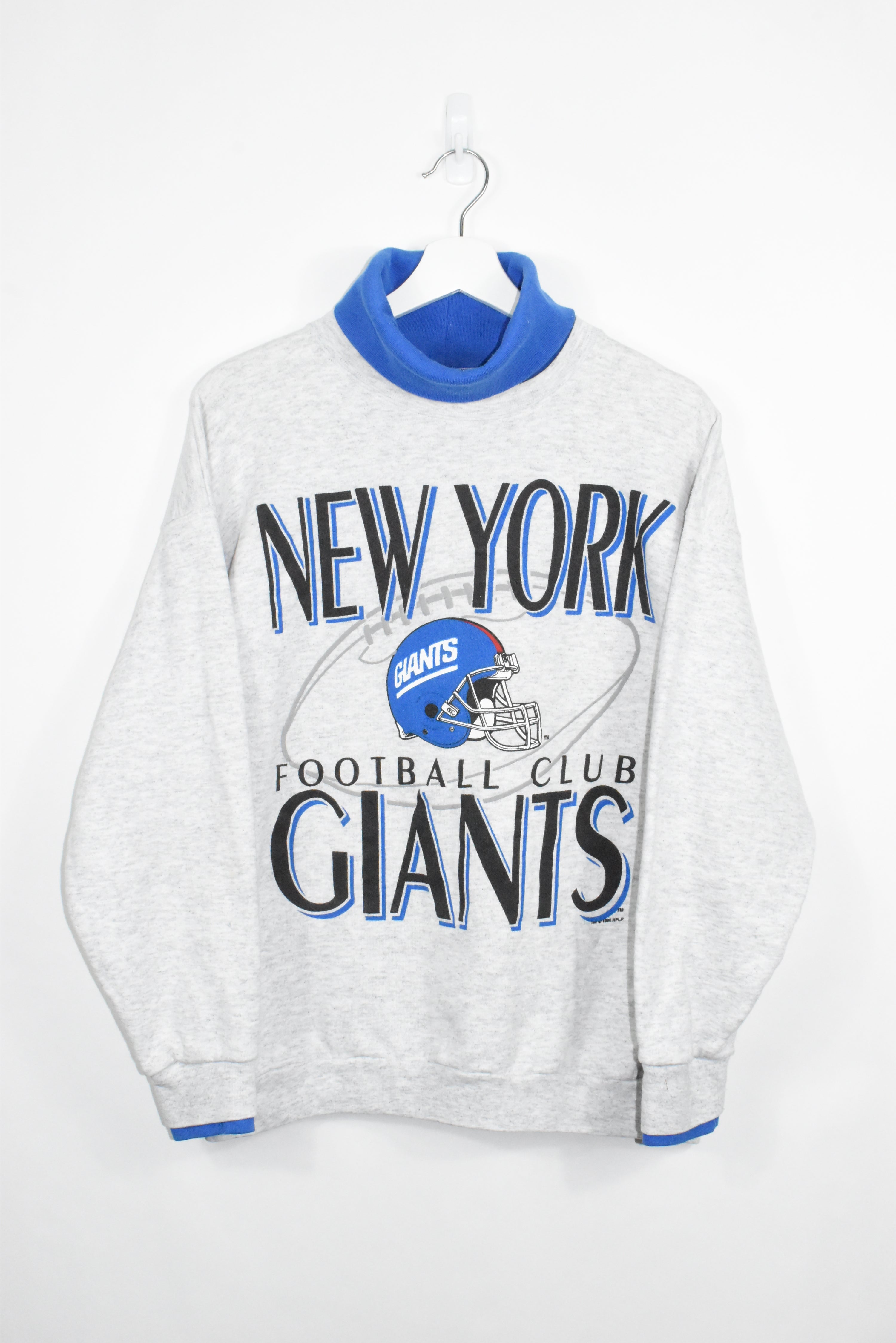 Vintage New York Giants Turtleneck Sweatshirt Large
