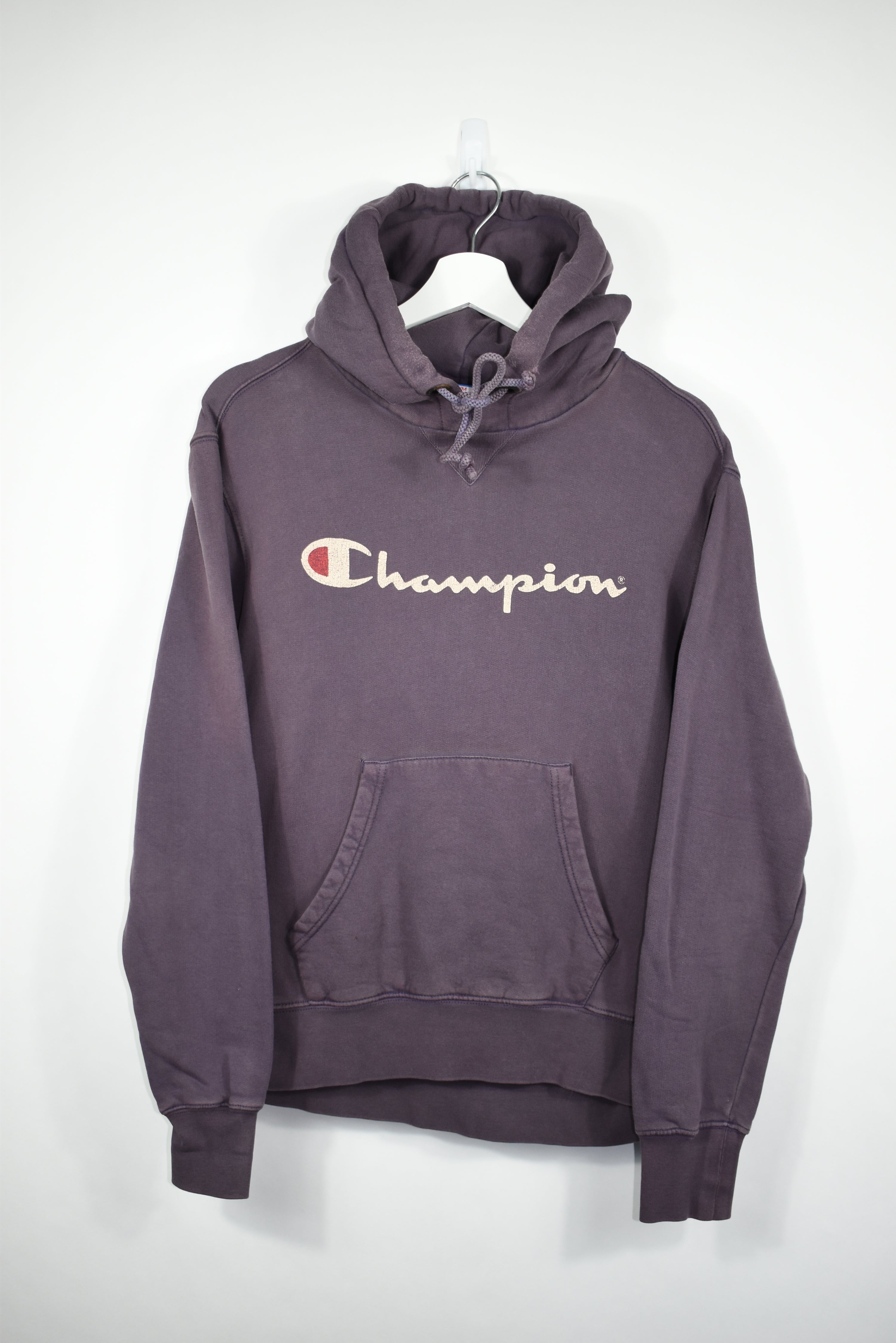 Vintage Champion Spellout Hoodie M - REVIVED Vintage est. 2020