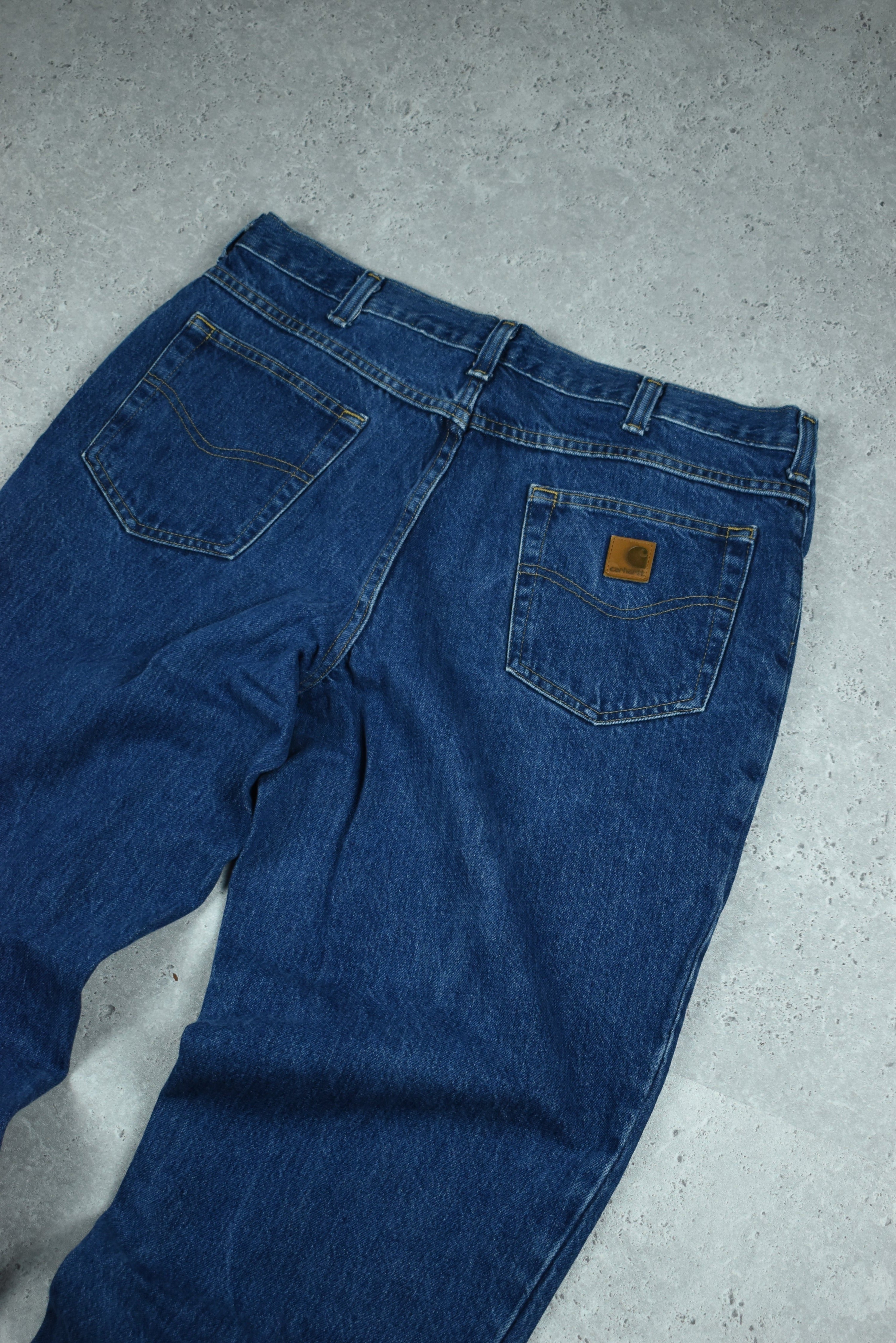 Vintage Carhartt Relaxed Fit Denim Jeans 36x32