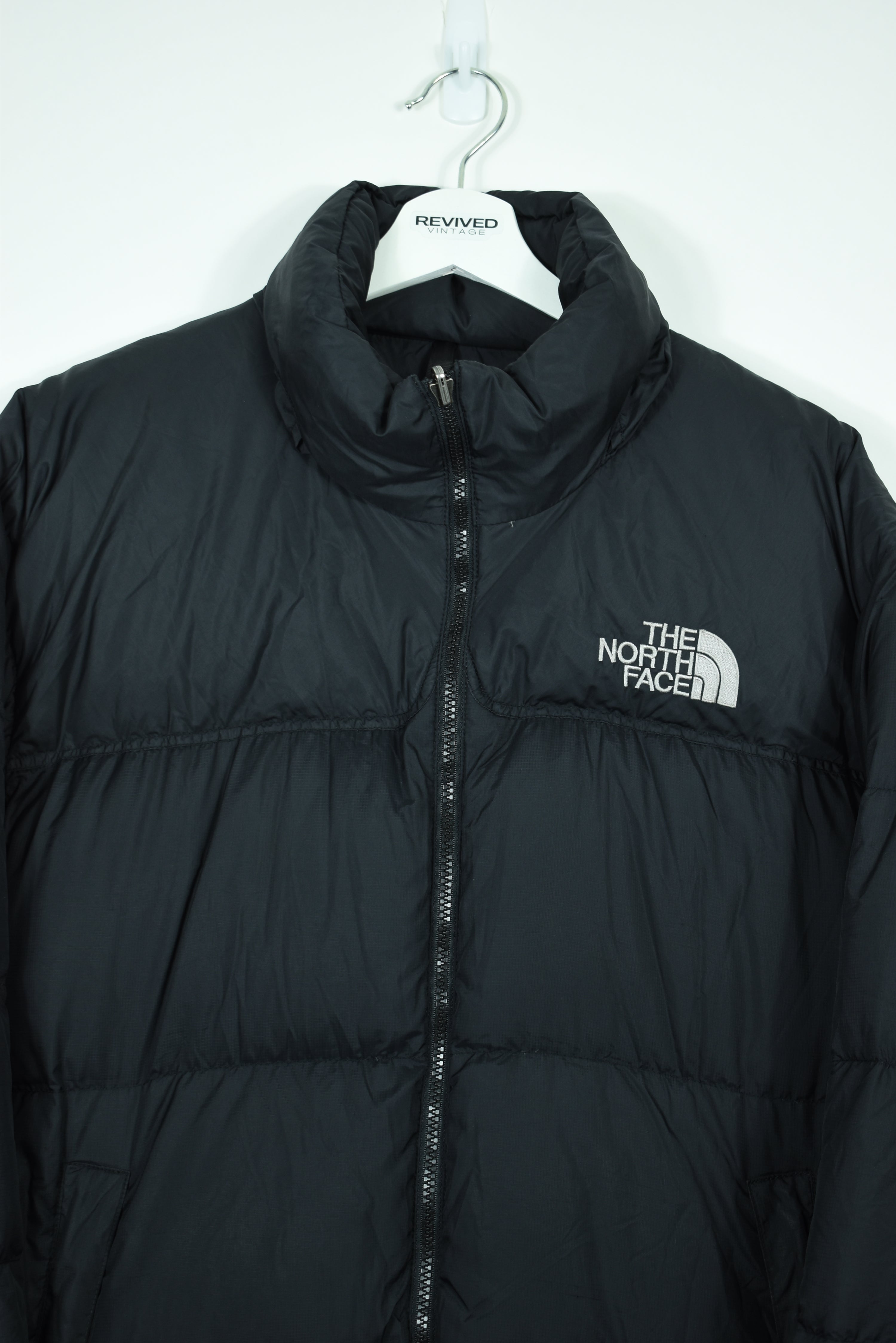 VINTAGE NORTH FACE NUPTSE 700 PUFFER BLACK LARGE