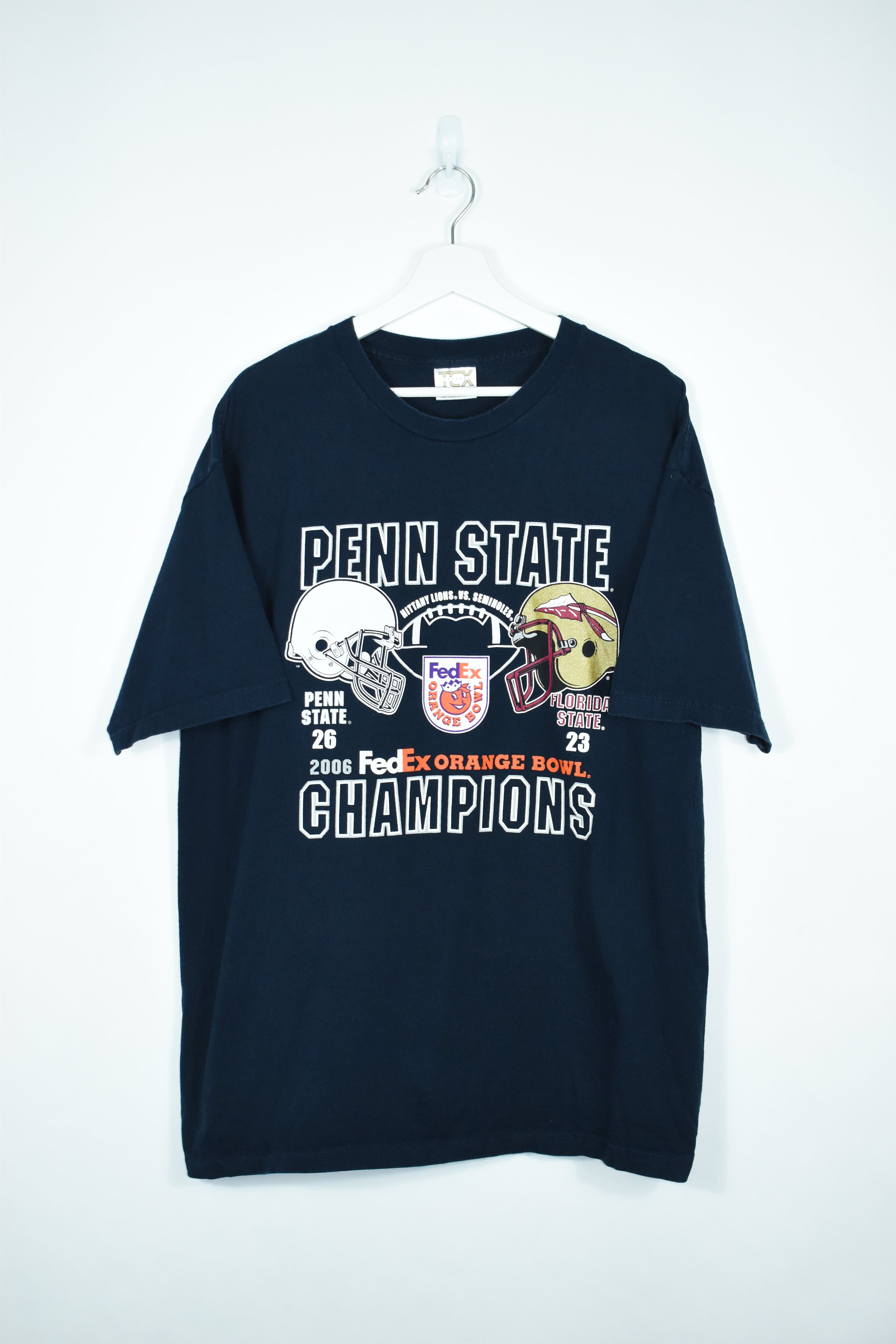 Vintage Penn State V Florida State Orange Bowl T shirt XLARGE