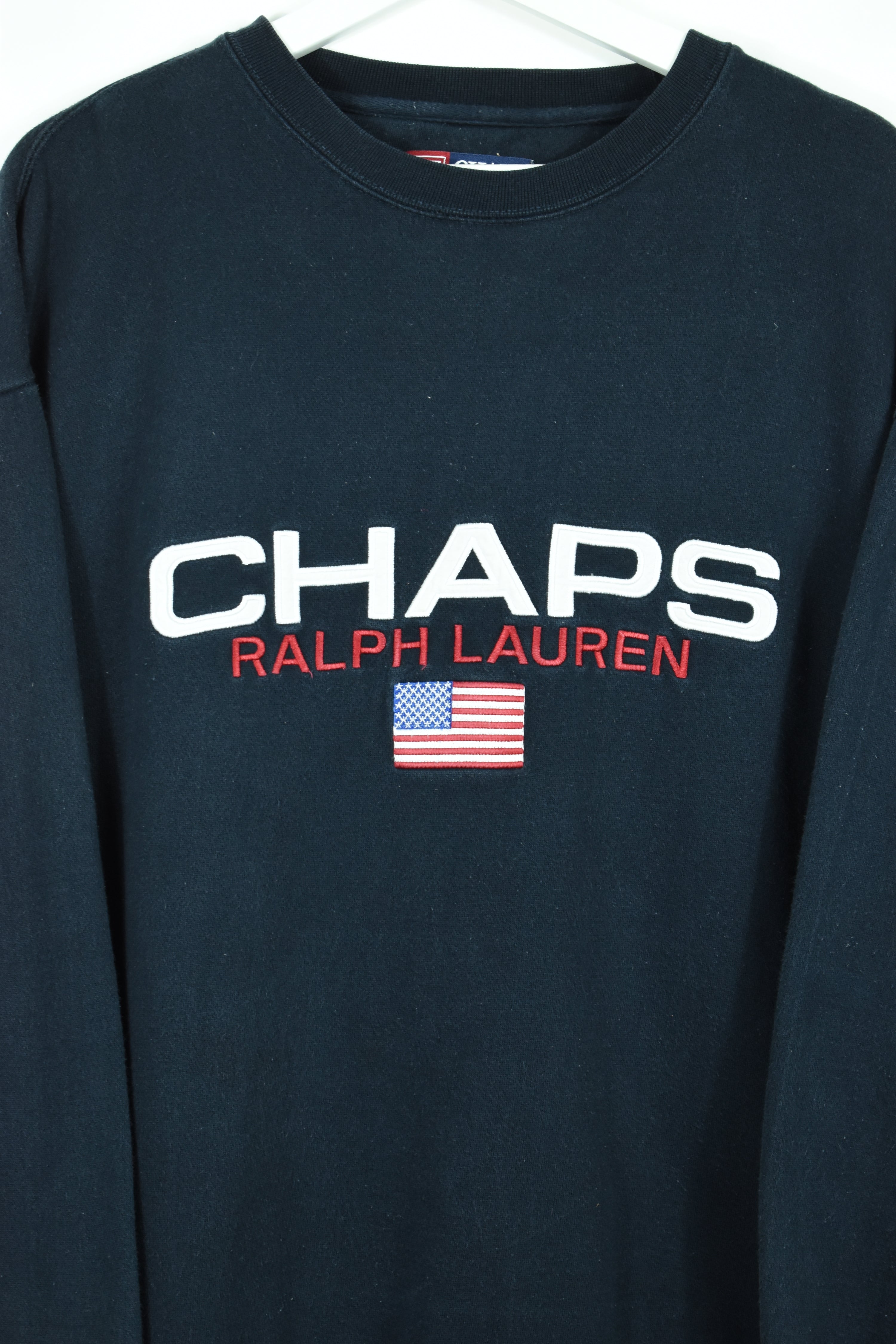 Vintage Chaps Ralph Lauren Embroidery Sweatshirt Xlarge