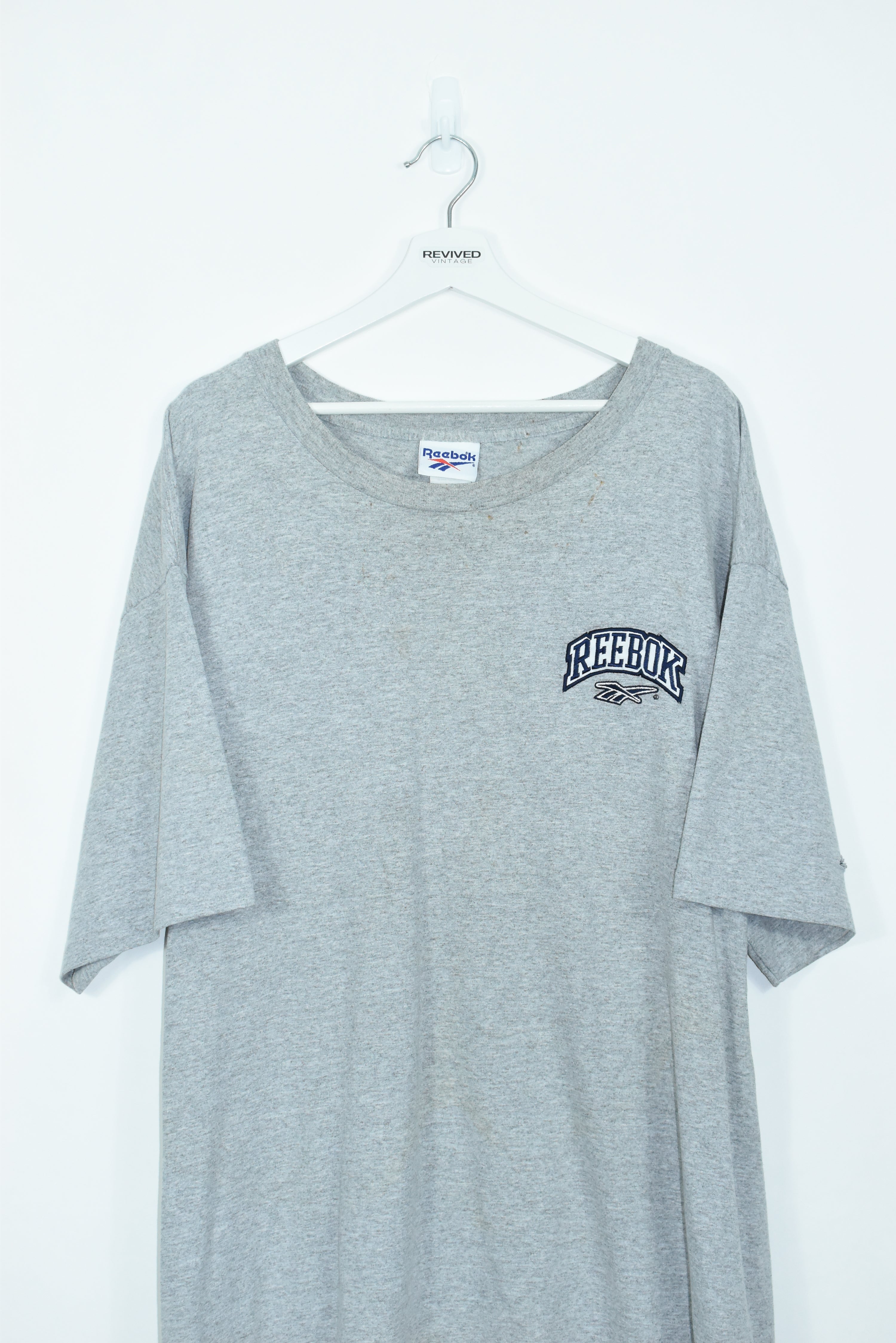 VINTAGE REEBOK EMBROIDERY LOGO T SHIRT XXL