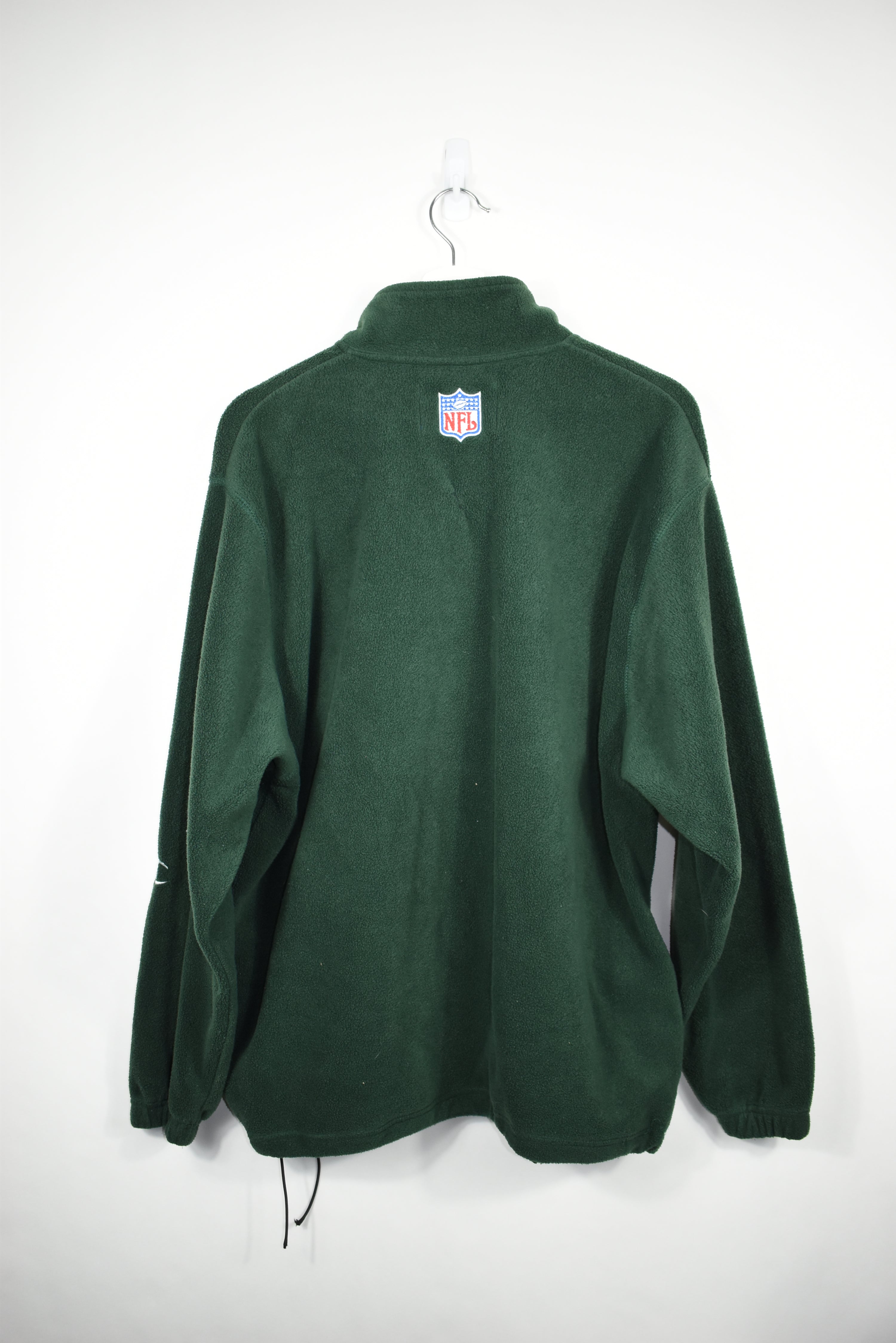 Vintage Champion Green Bay Packers Spellout Embroidered Fleece Large (Baggy)