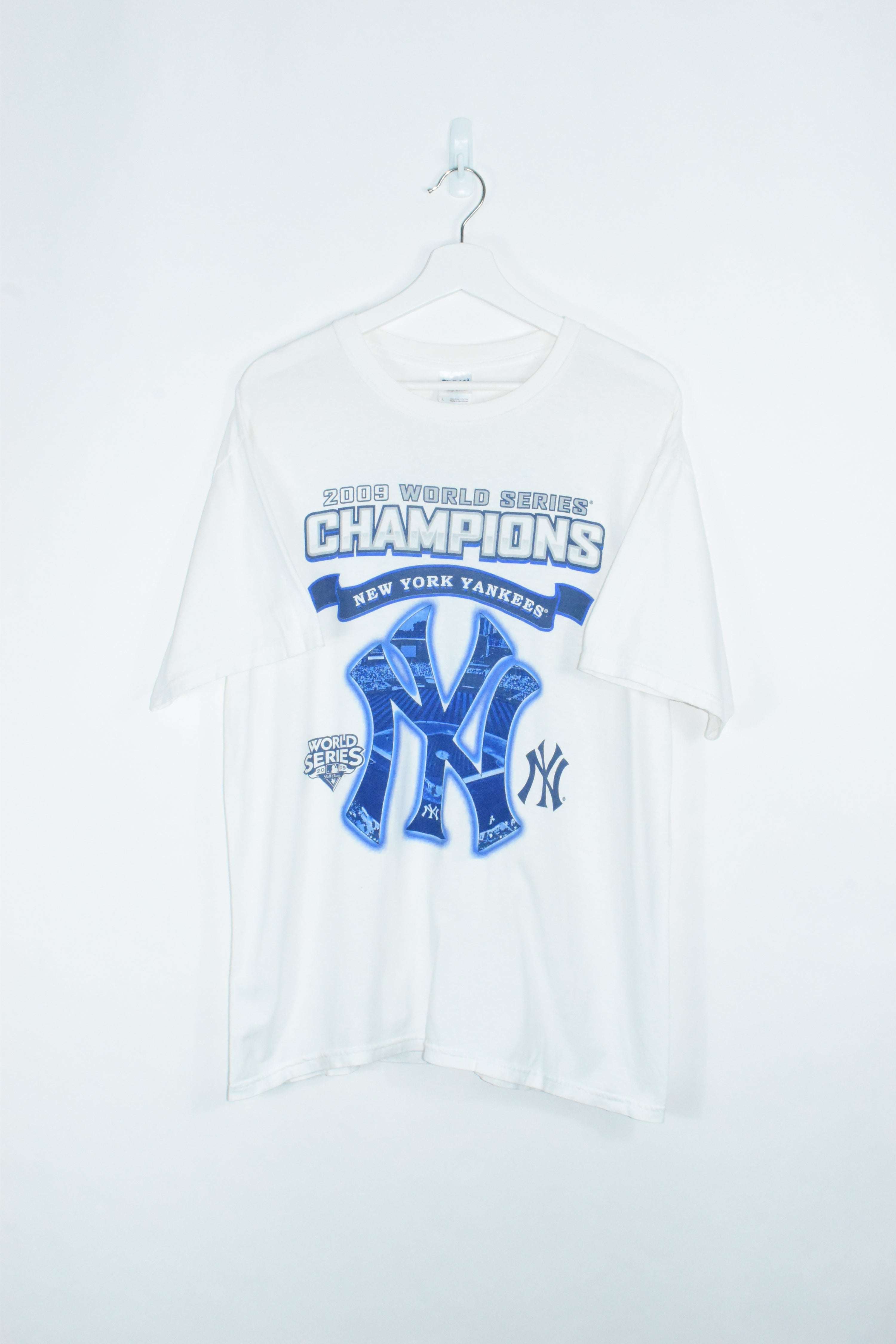 Vintage NY Yankees World Series T Shirt LARGE (Baggy)