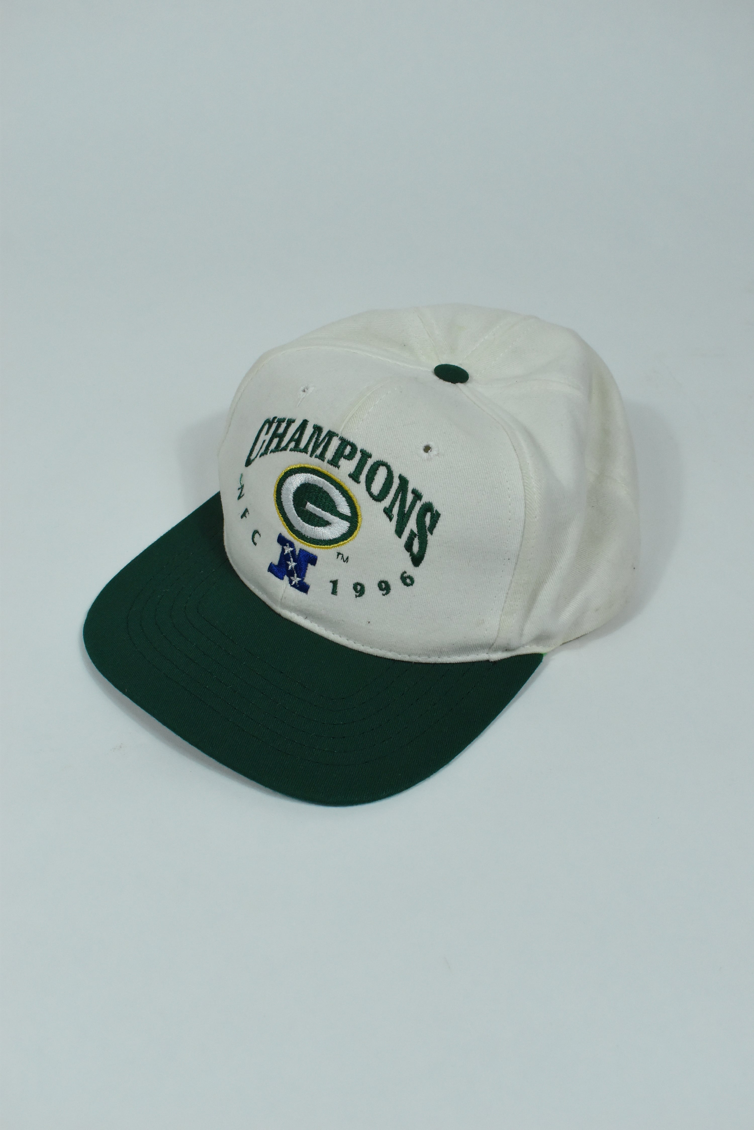 Vintage Green Bay Packers 1996 Embroidery Hat OS