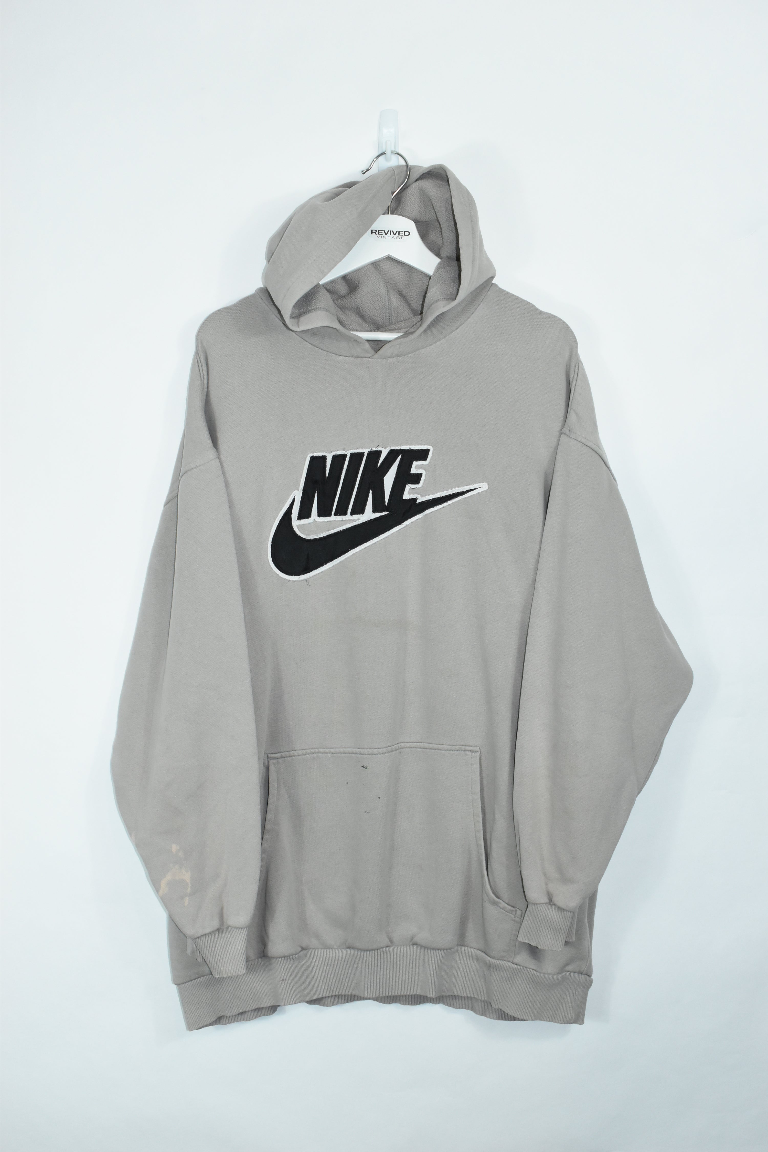 Vintage Nike Embroidery Logo Hoodie XLARGE