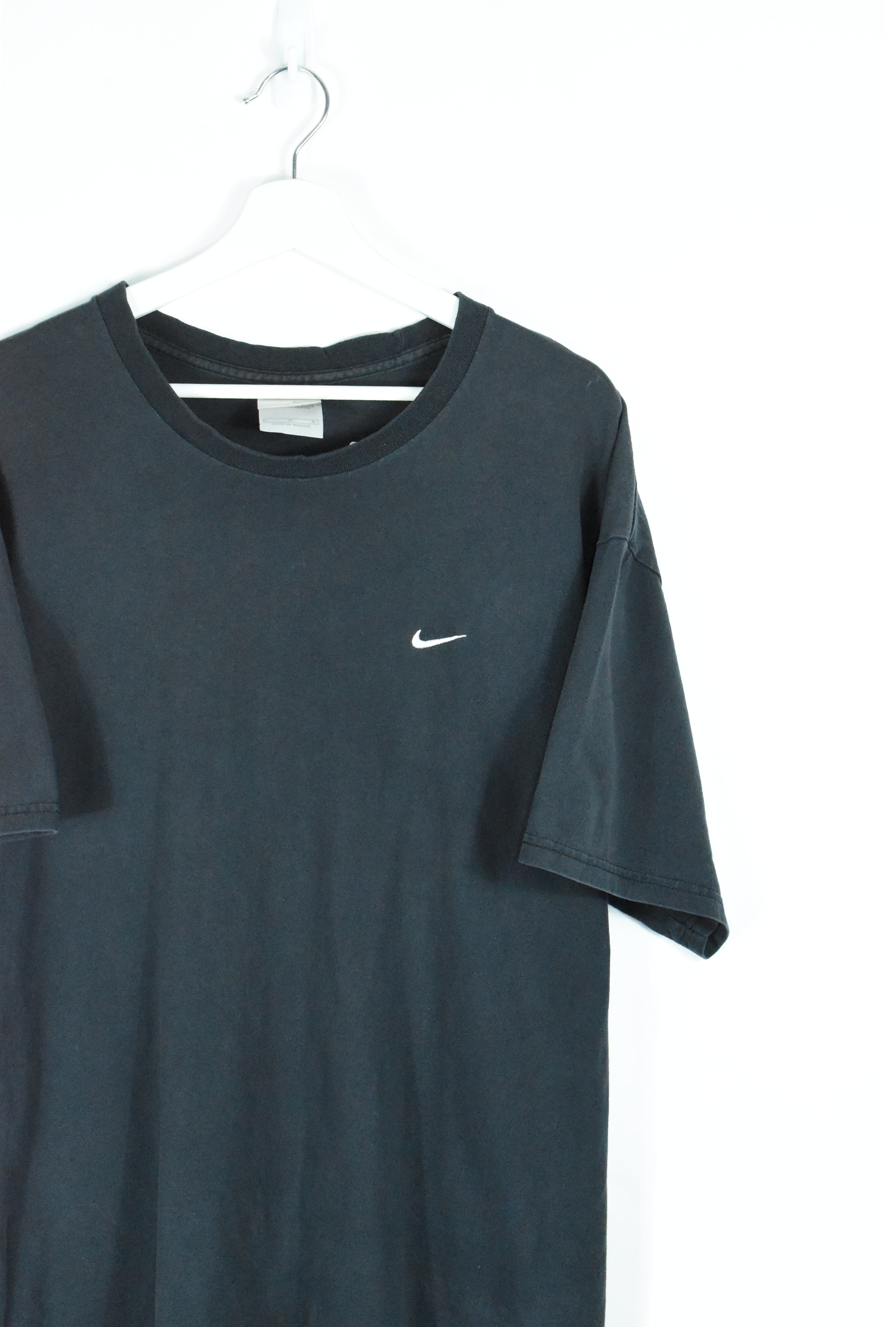 Vintage Nike Small Swoosh Embroidery T Shirt XLARGE