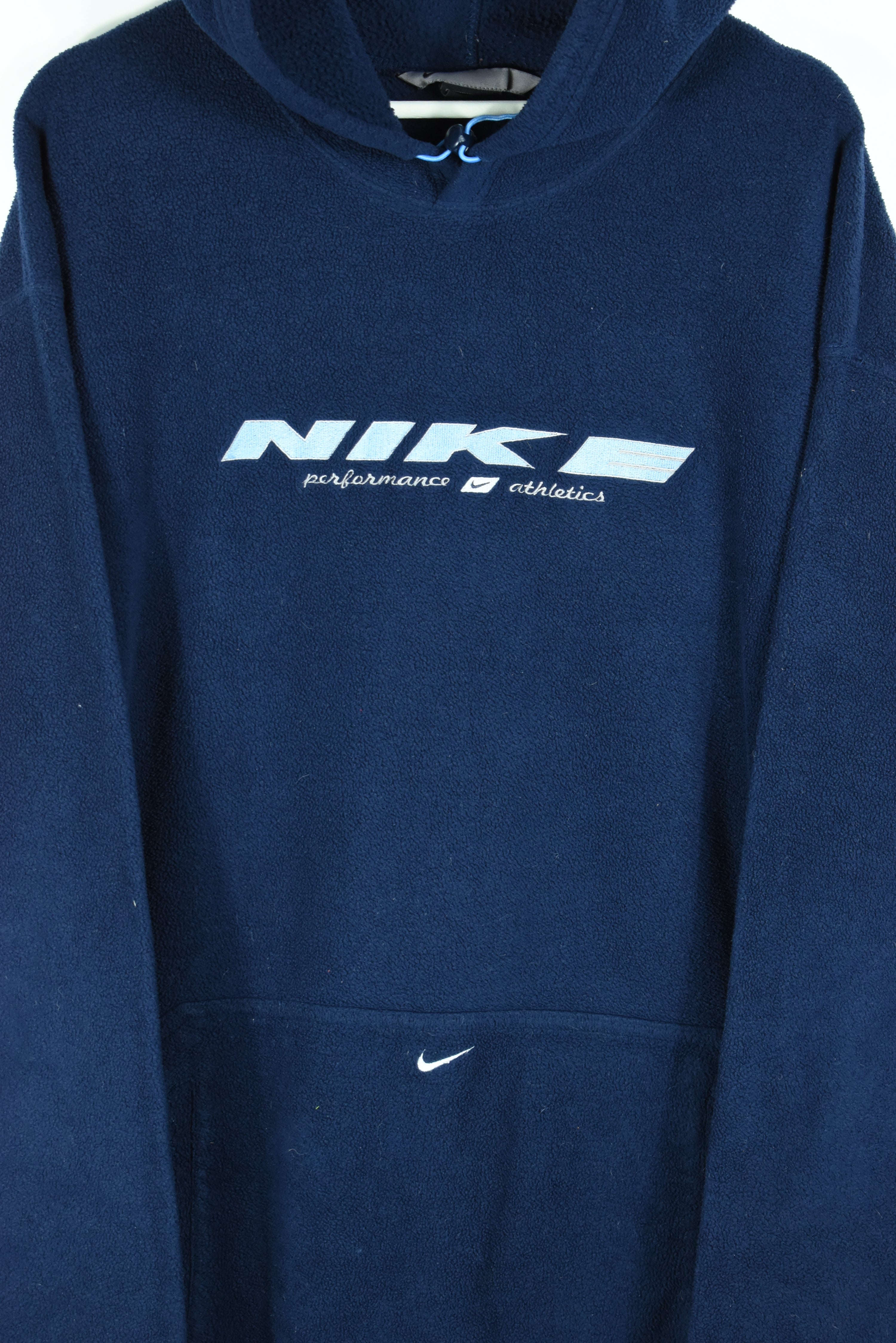 Vintage Nike Navy Fleece Hoodie XXL