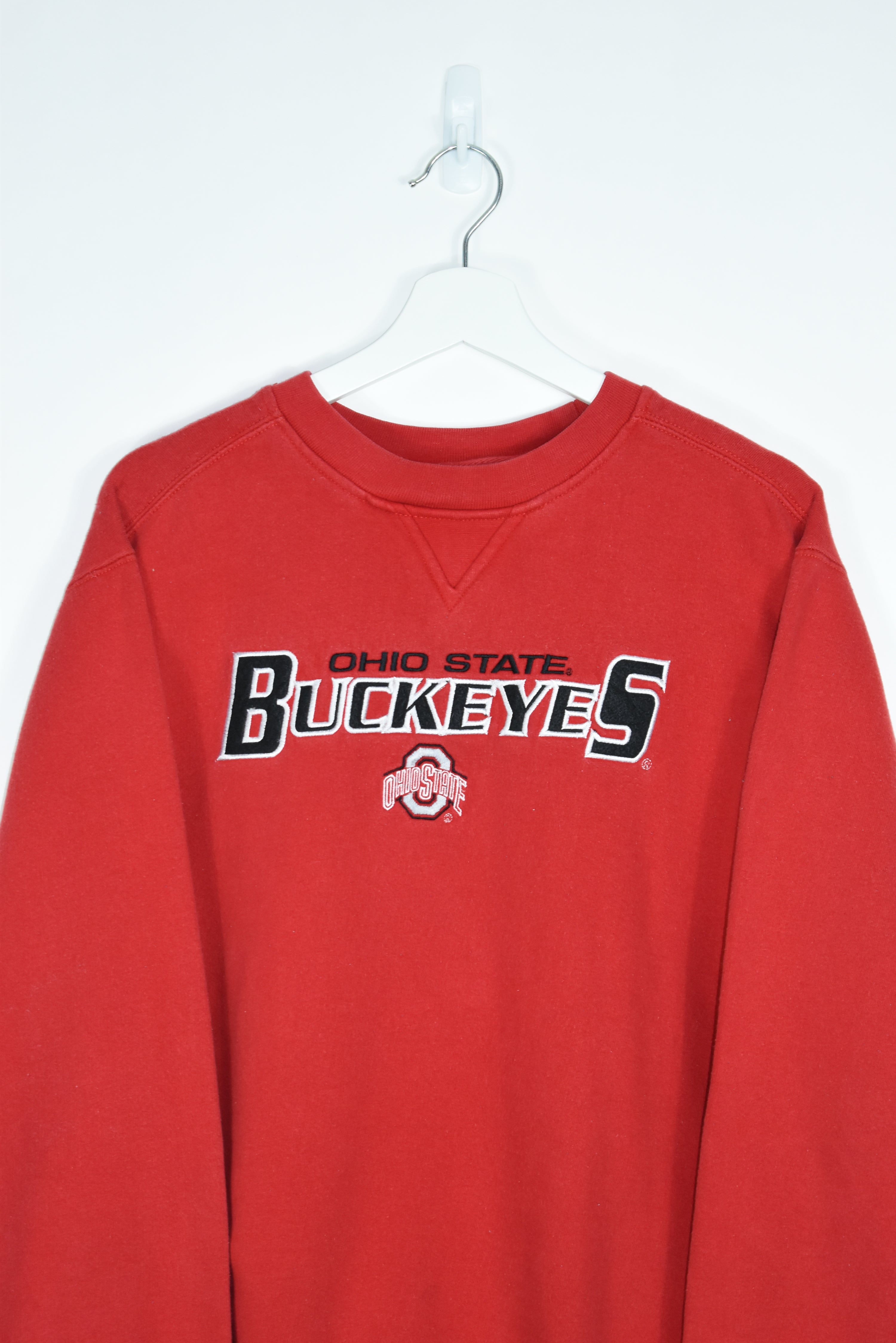 Vintage Starter Ohio State Buckeyes Embroidery Sweatshirt MEDIUM