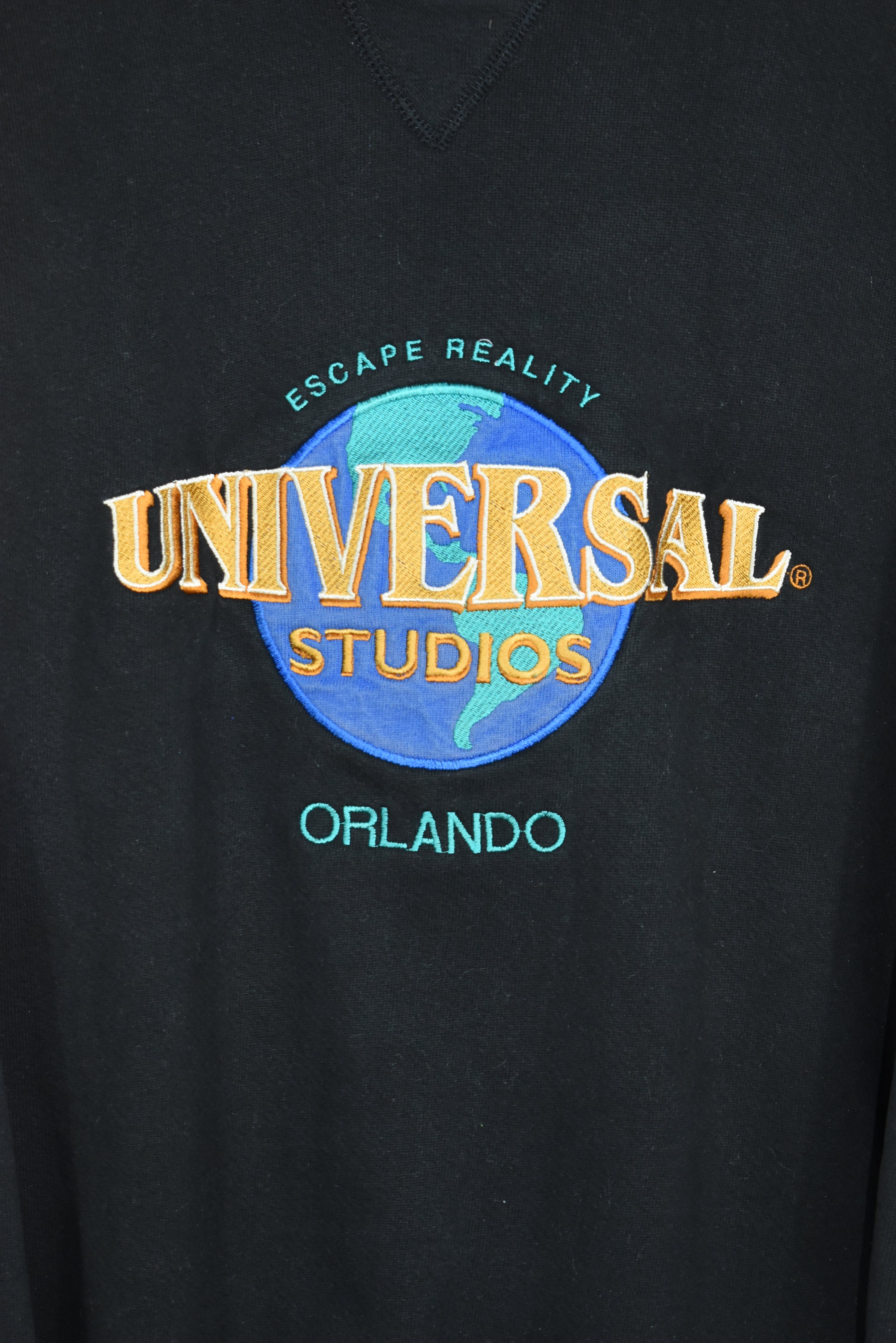 Vintage Universal Studies Embroidery Sweatshirt XLARGE
