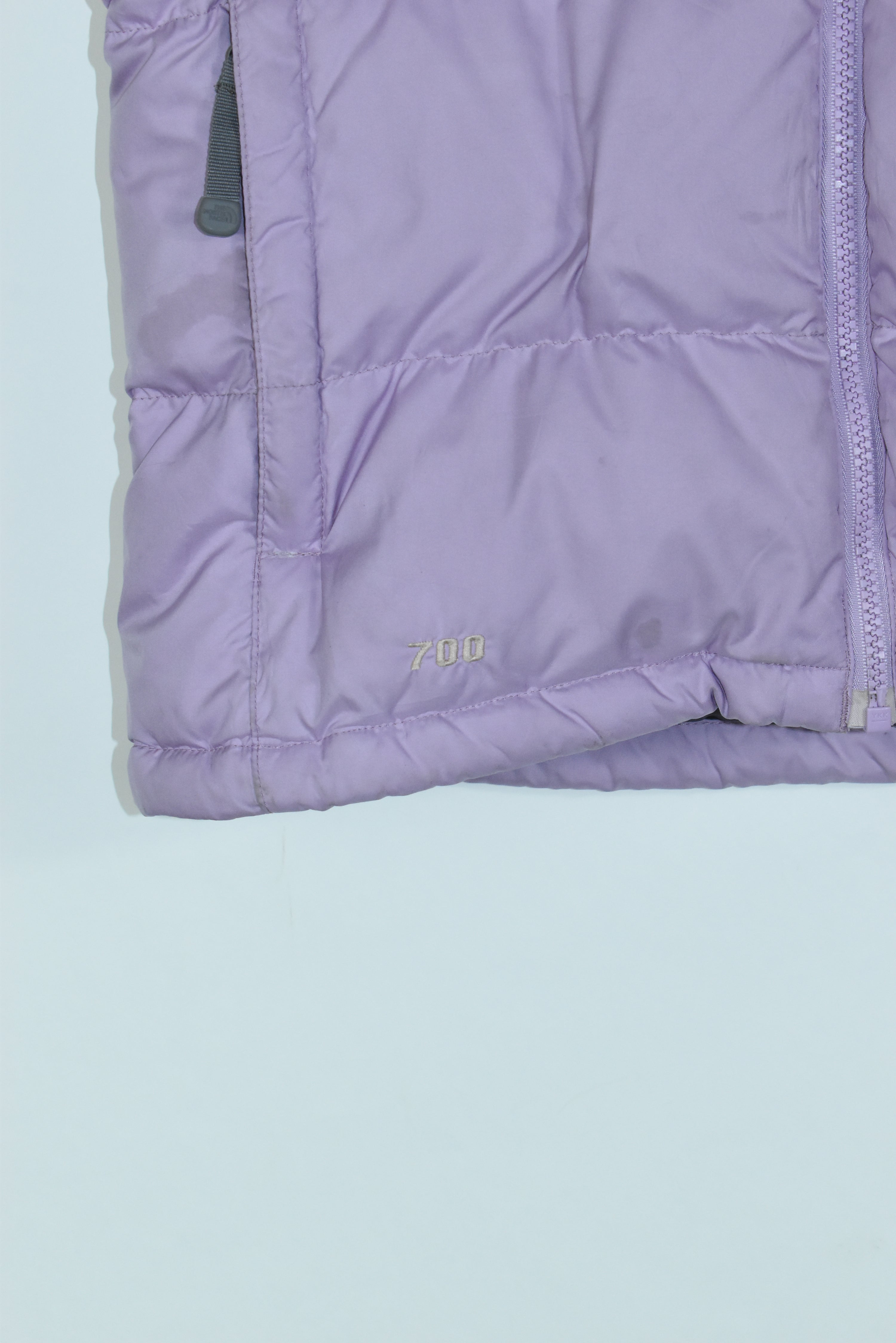 Vintage North Face Puffer Vest Lilac Womens MEDIUM