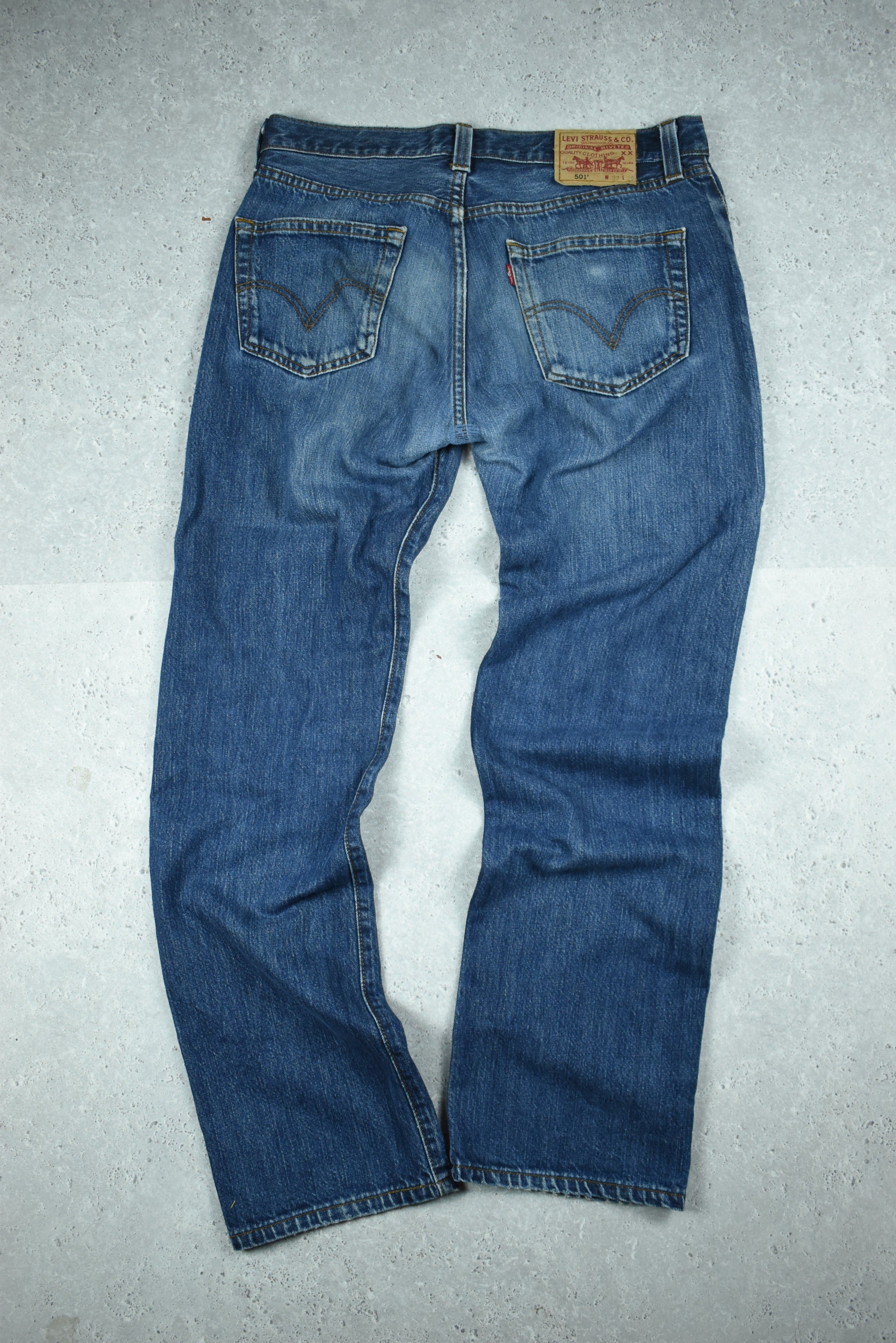 Vintage Levis 501 Denim Jeans 32x32
