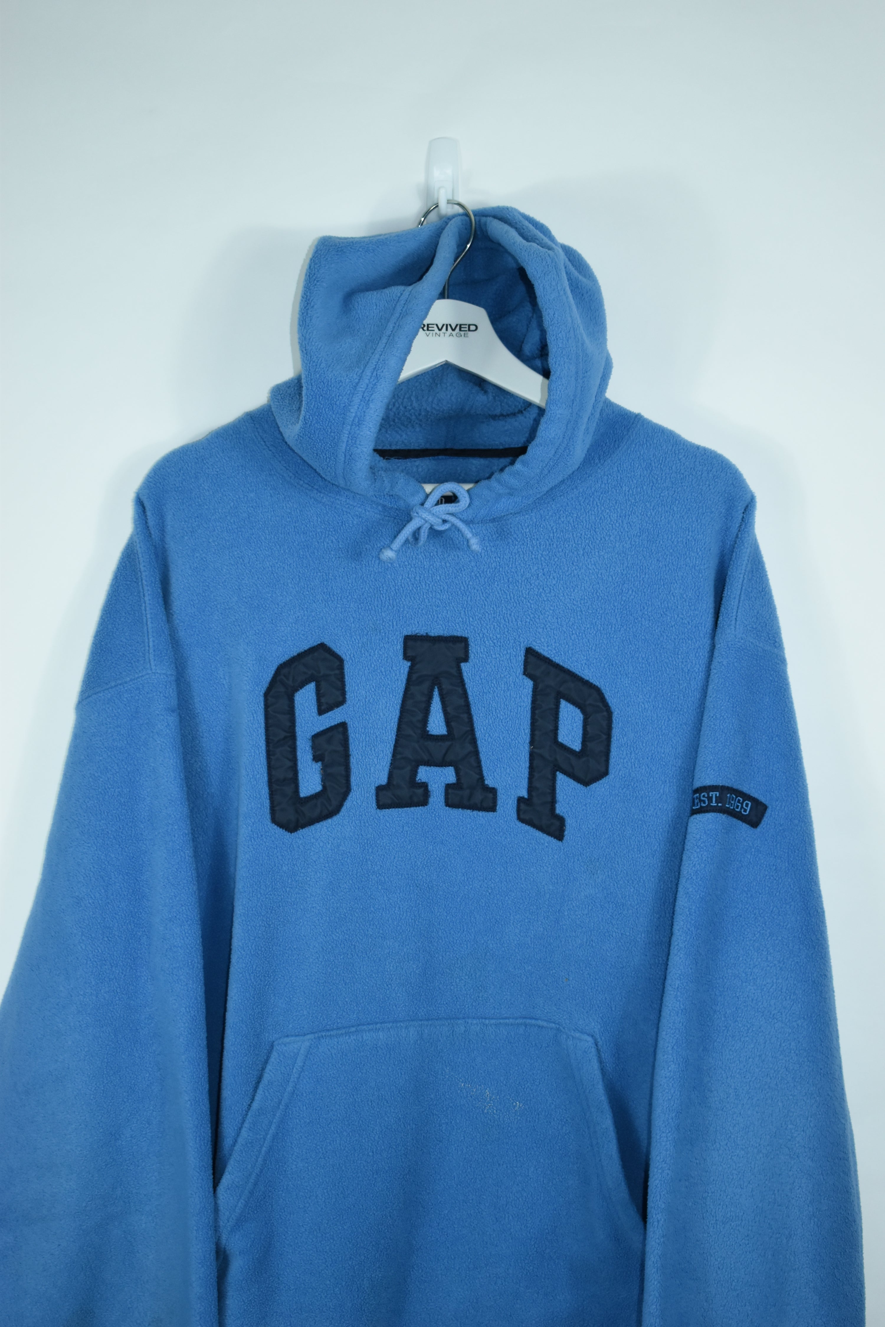 Baby blue hotsell gap hoodie