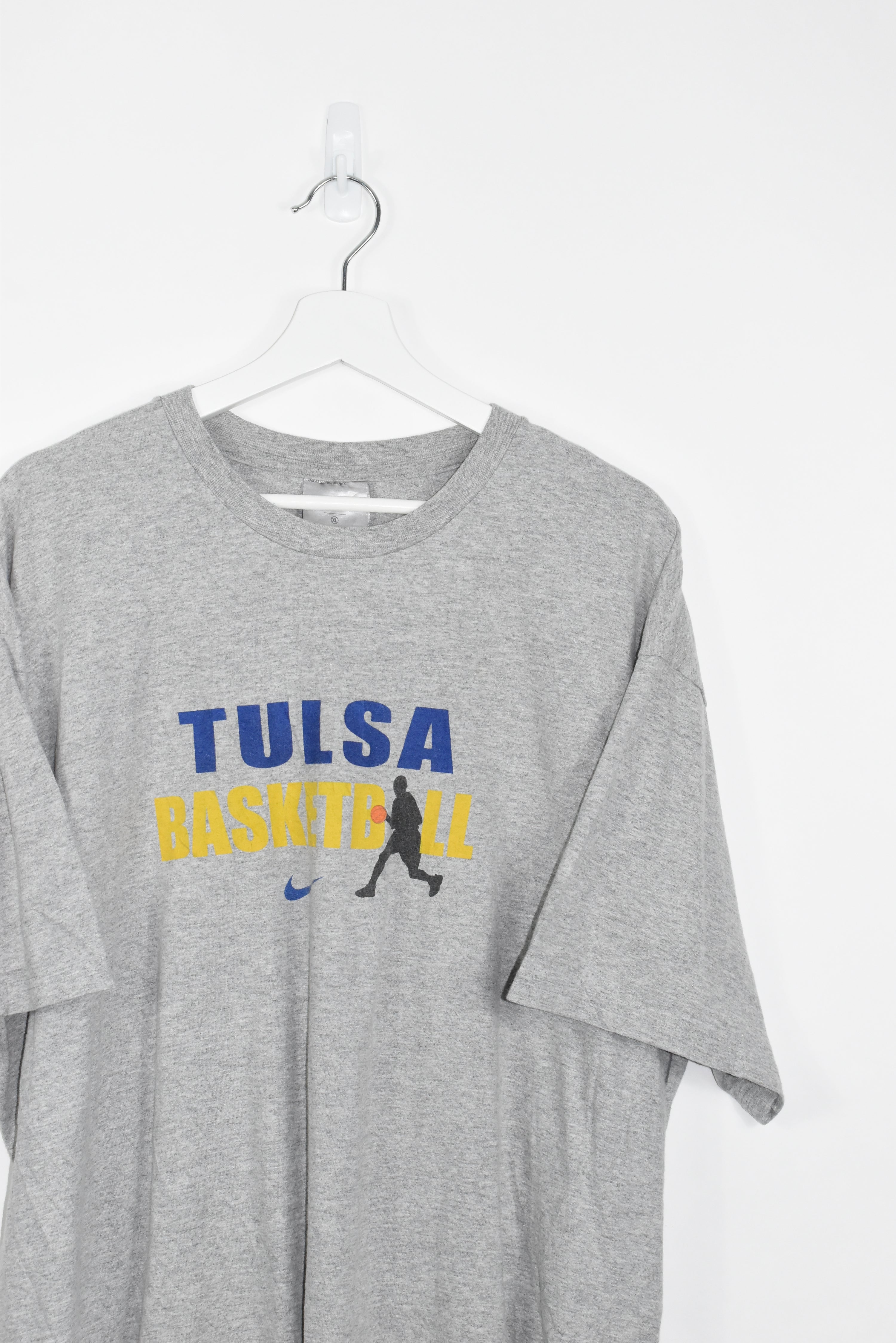 Vintage Nike Tulsa Basketball Tee XLARGE