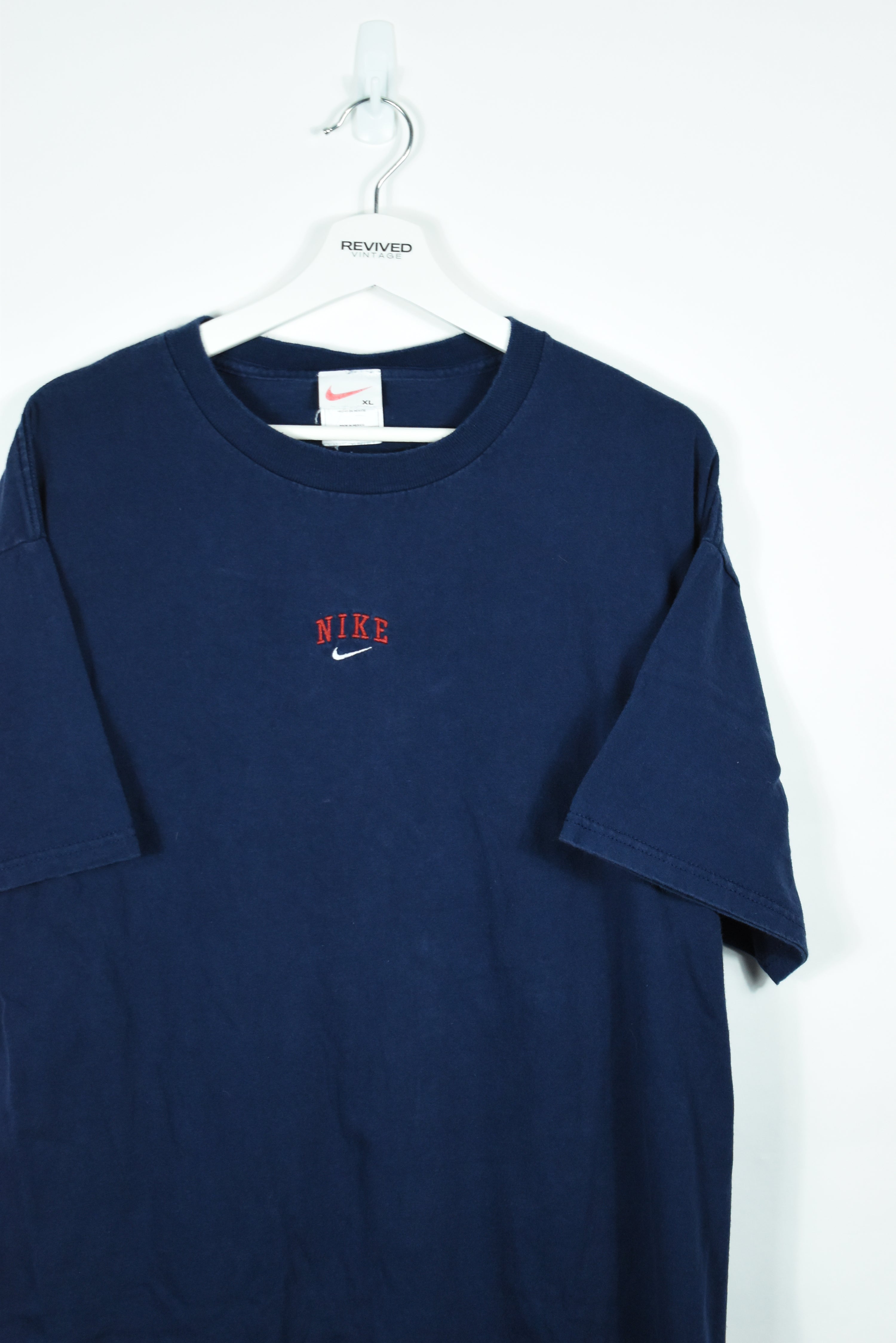 Vintage Nike Embroidery T Shirt XLARGE