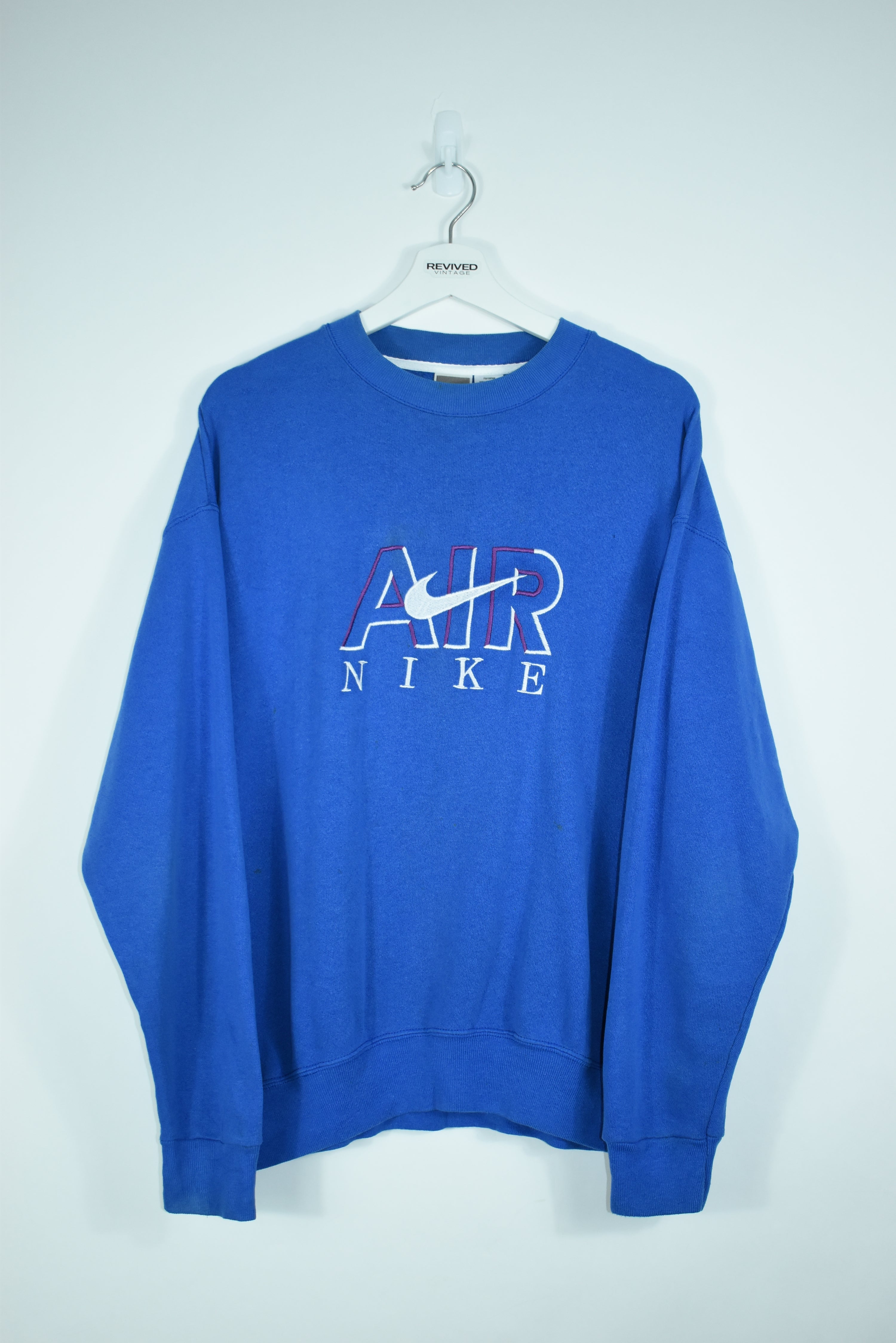 Nike air sales blue sweatshirt
