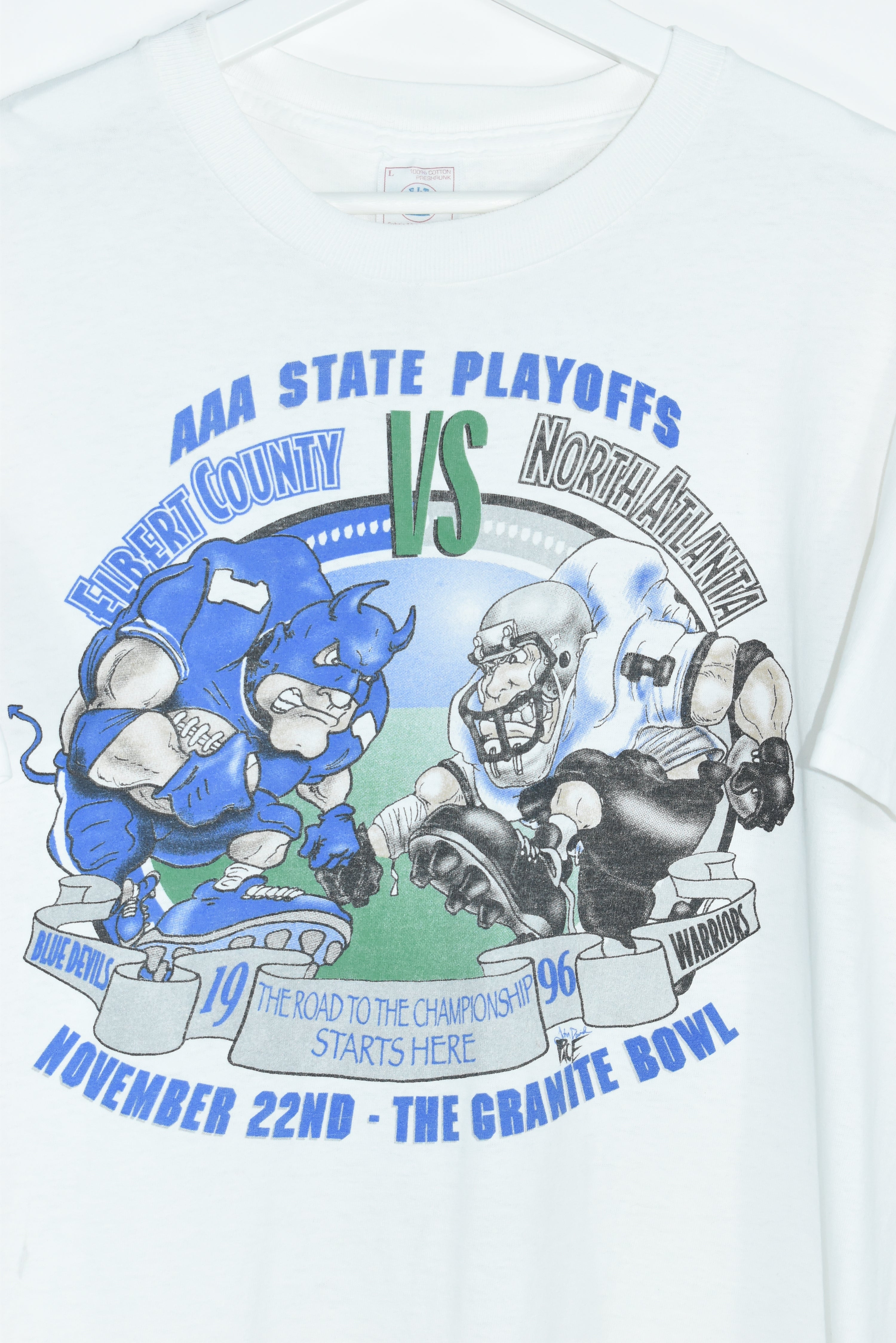 Vintage AAA State Playoffs T Shirt Large (Baggy)