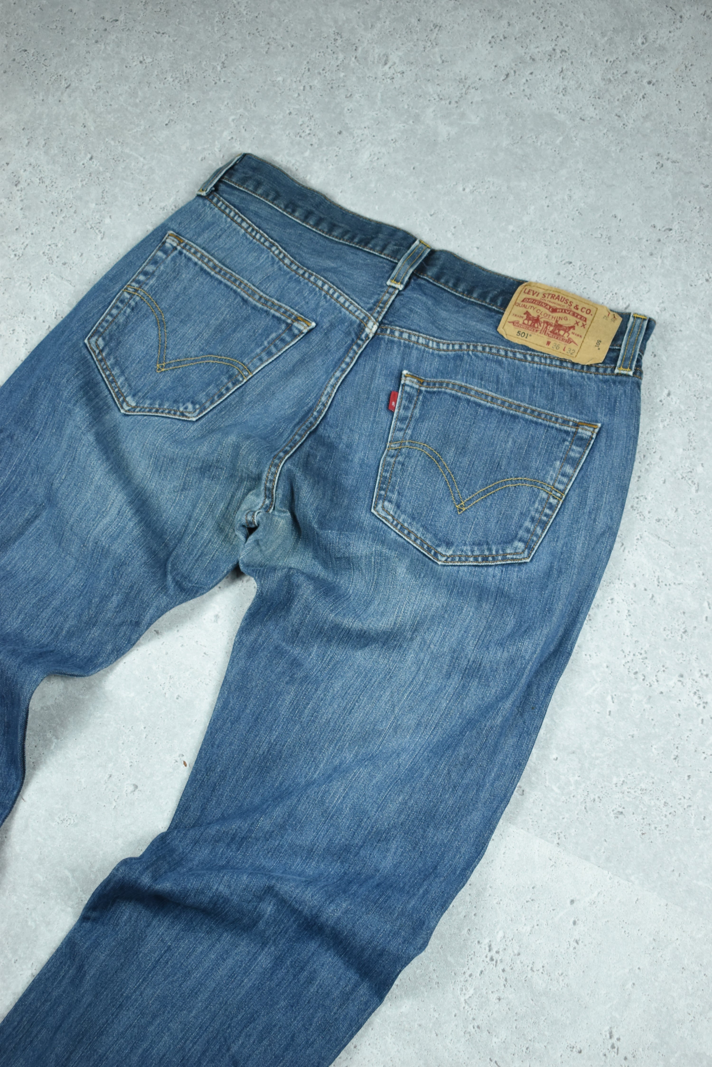Vintage Levis 501 Denim Jeans 36x32