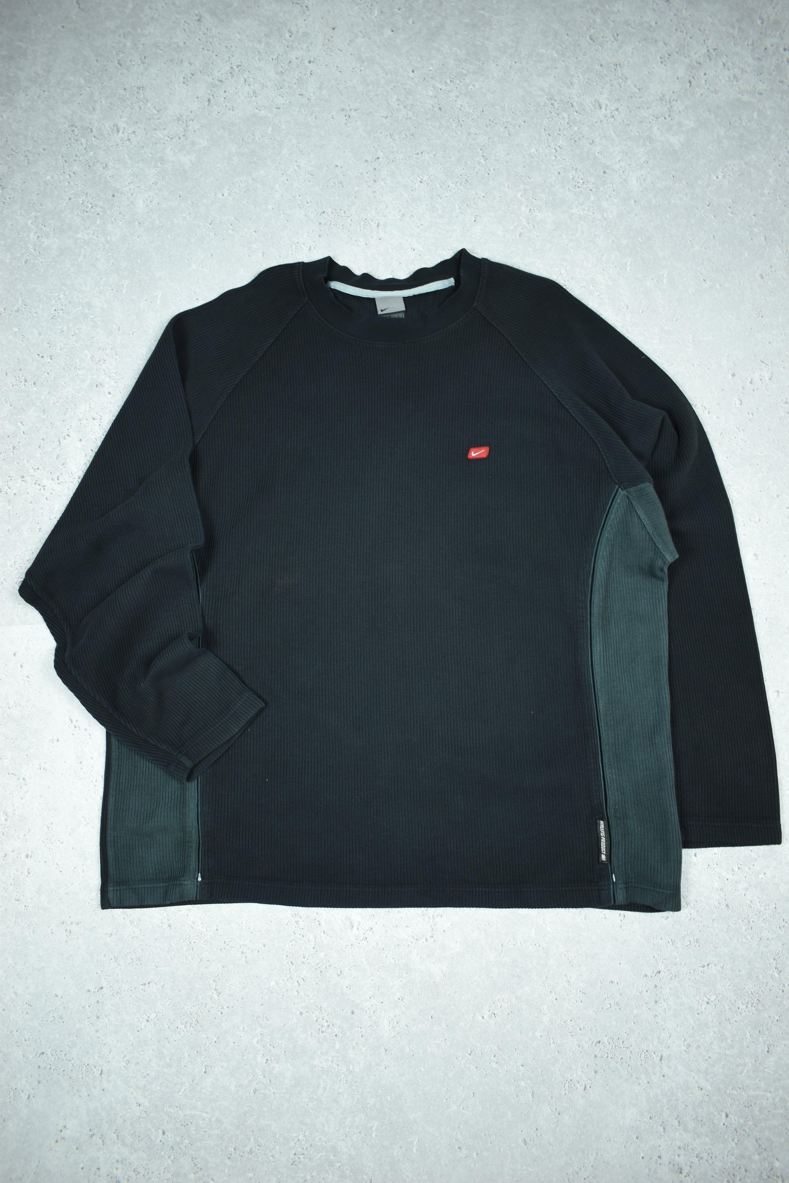 Vintage Nike Embrodiery Cord Sweatshirt Xlarge