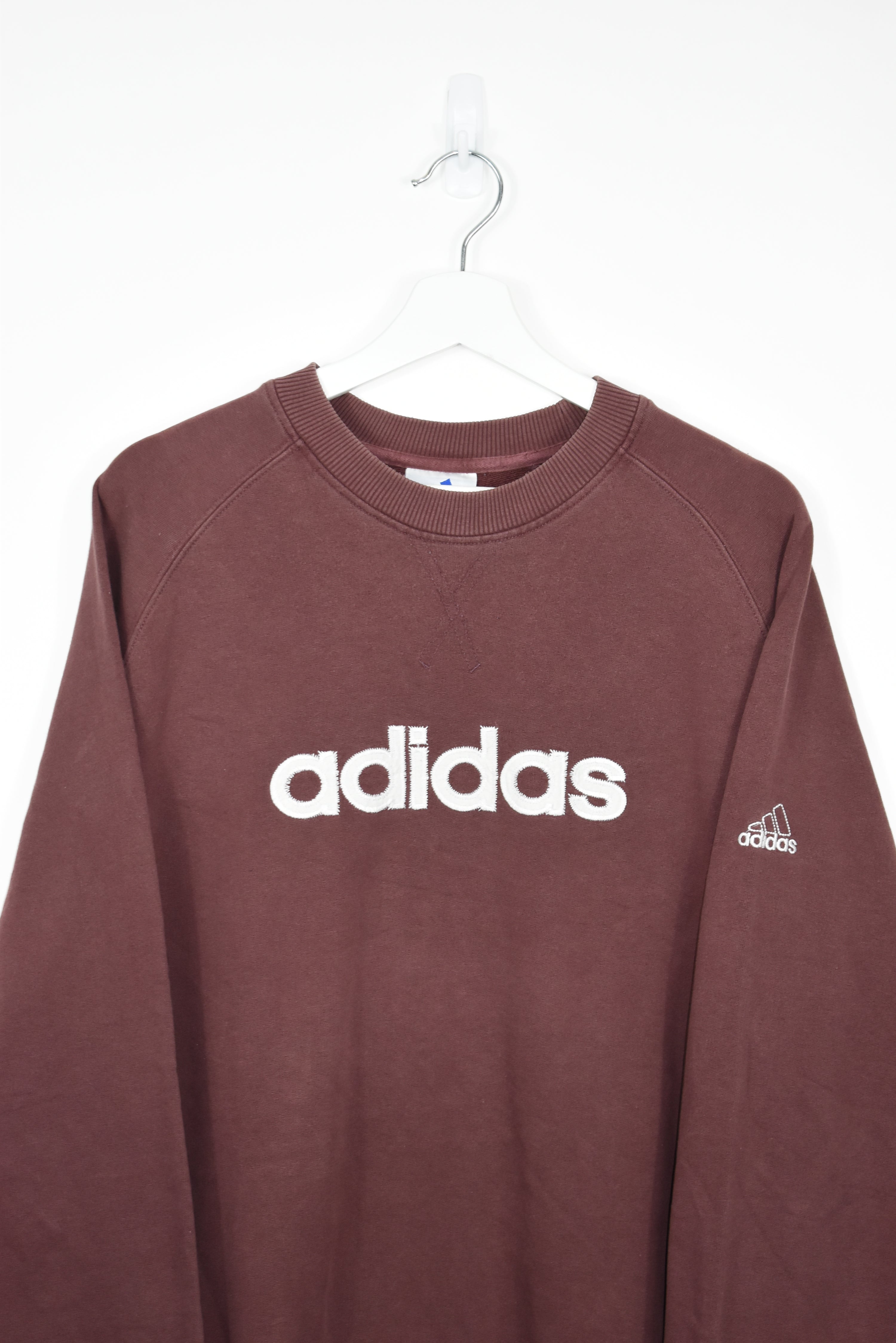 Vintage Adidas Embroidered Sweatshirt Xlarge