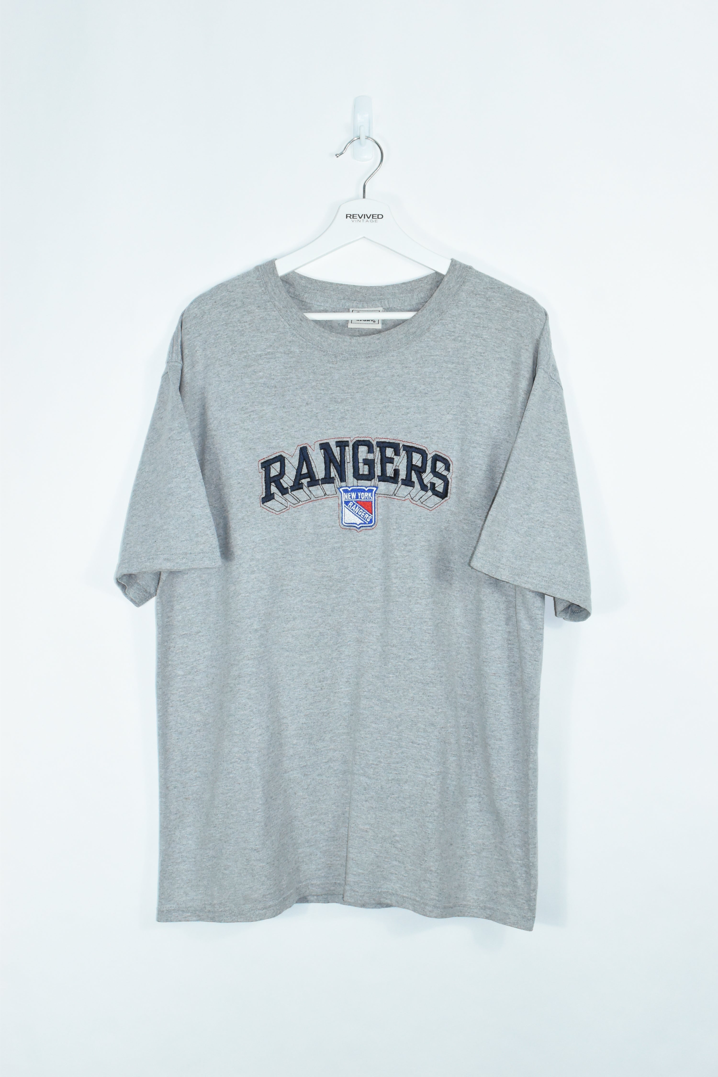 Vintage Lee Sport Embroidery NY Rangers T Shirt Xlarge