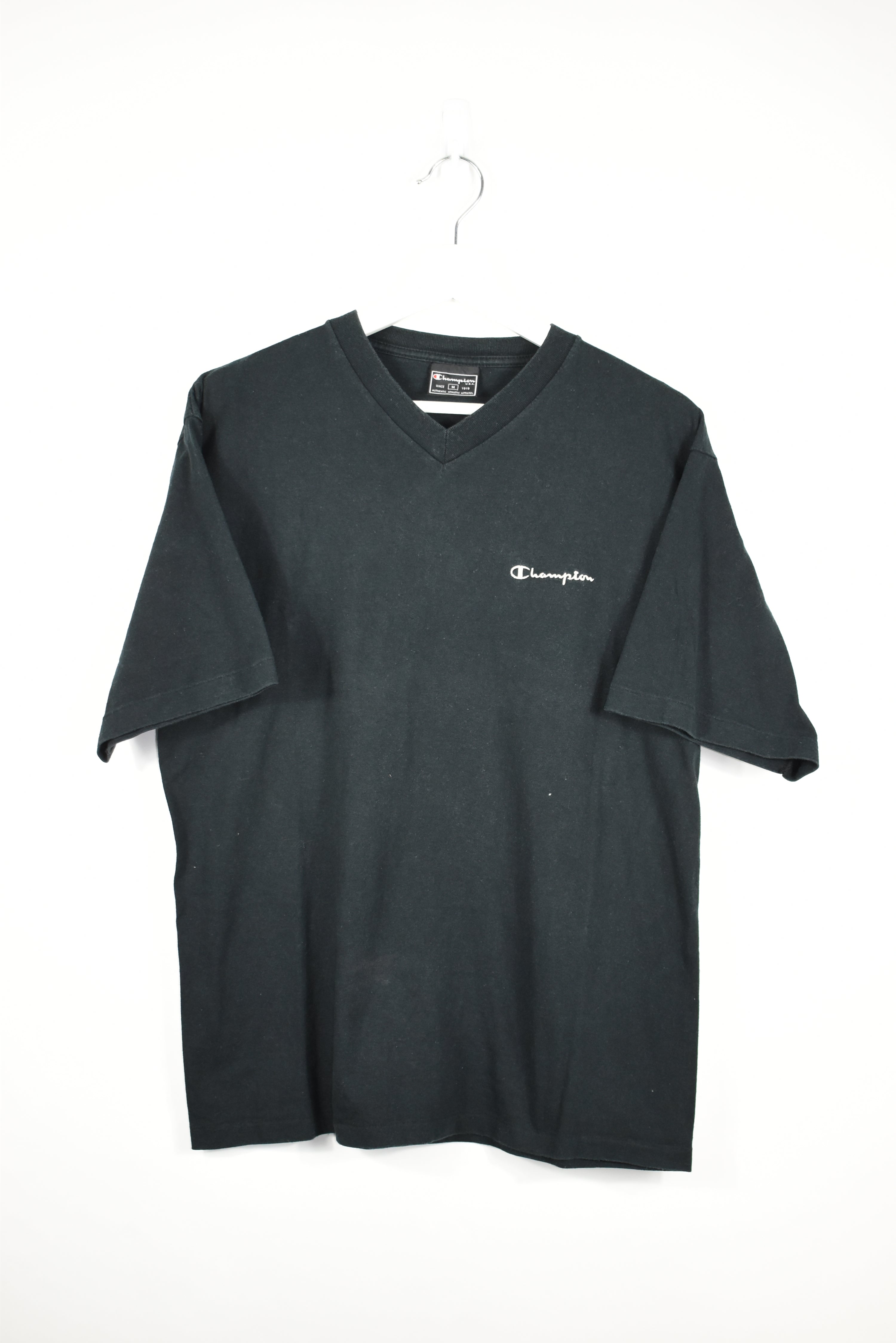 Vintage Champion Embroidery Small Logo Tee Large
