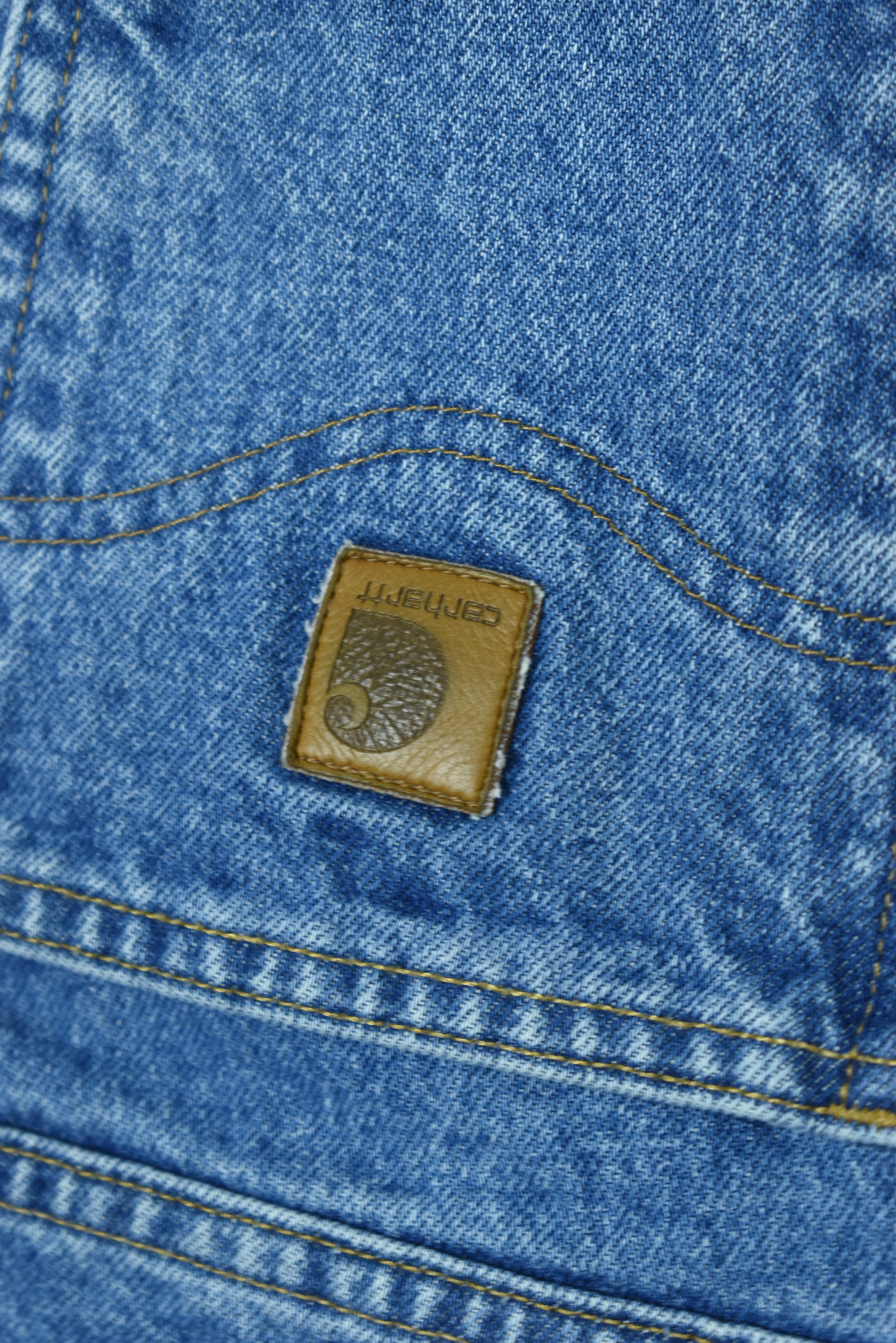 Vintage Carhartt Blue Relaxed Fit Casual Jeans 38X30