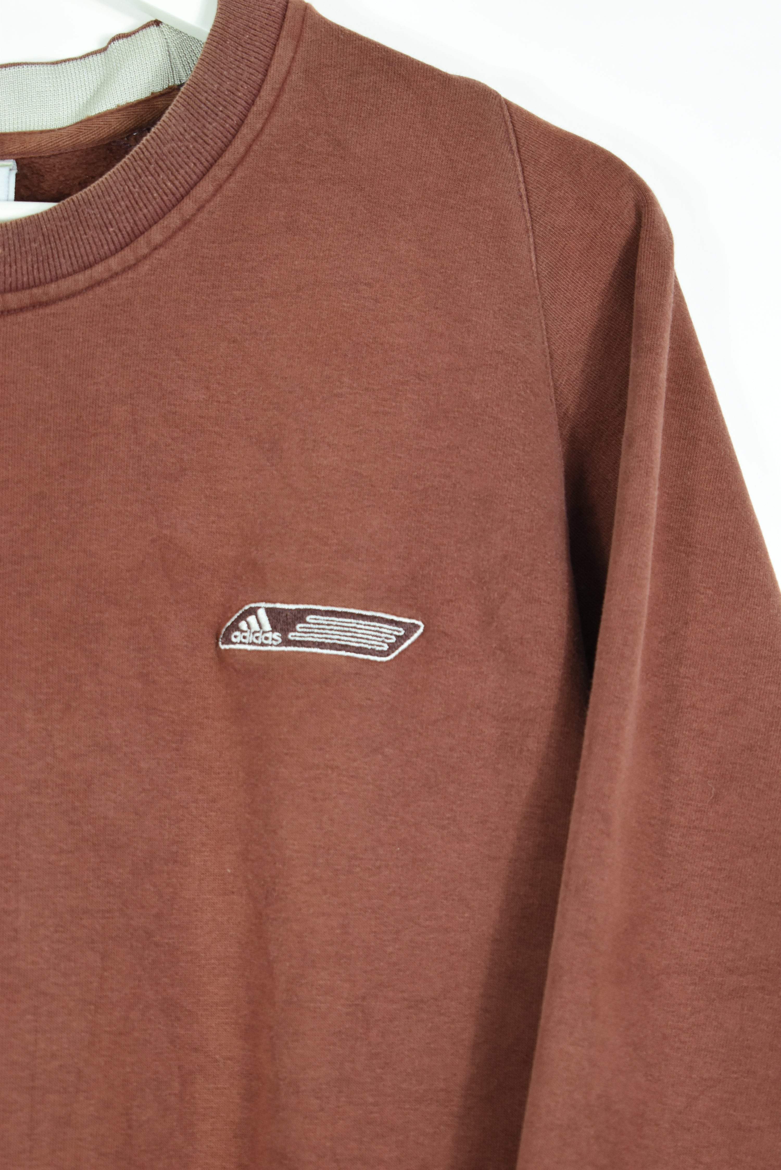 Vintage Adidas Embroidery Small Logo Sweatshirt Xlarge