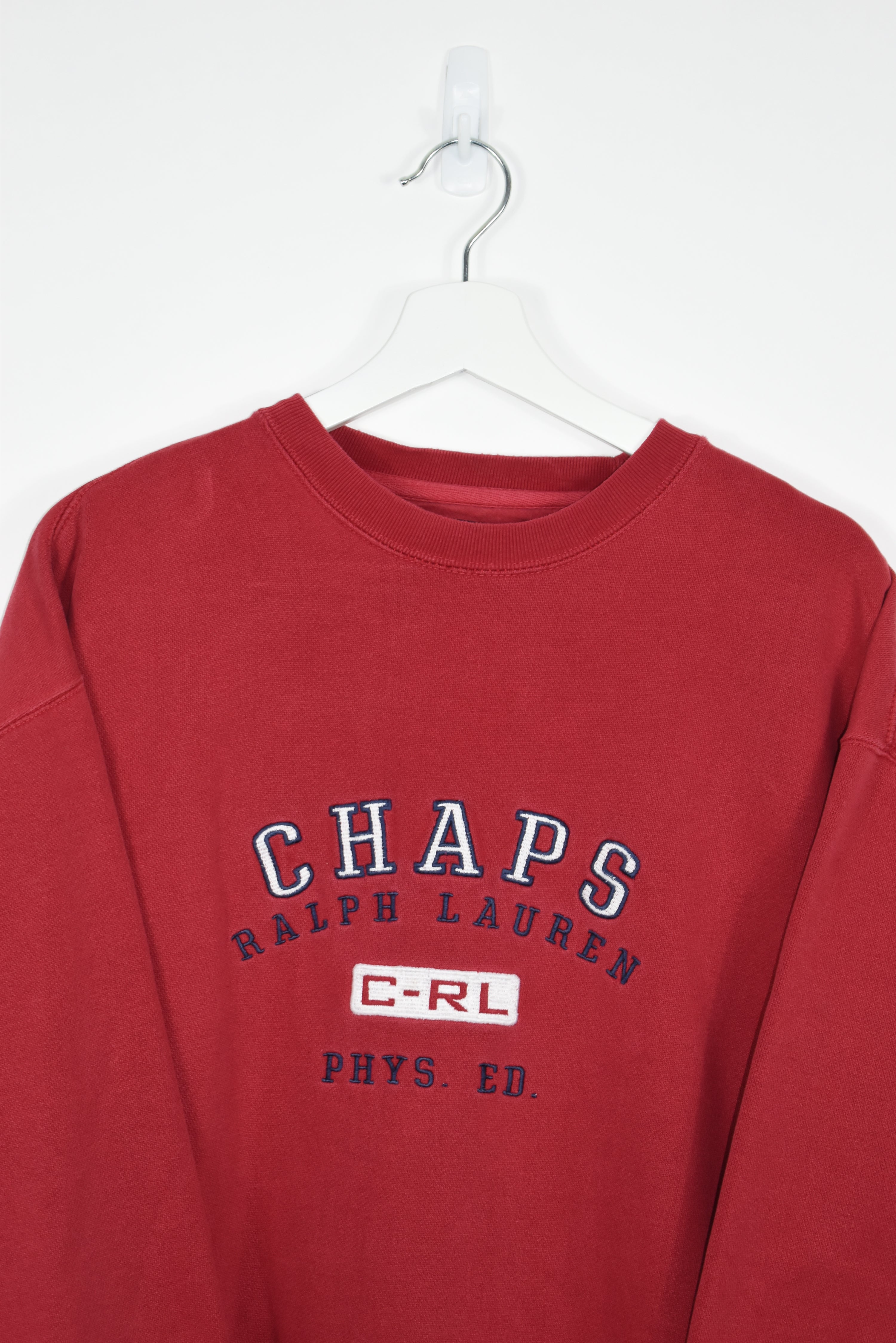 Vintage Chaps Ralph Lauren Embroidery Sweatshirt Large (Baggy)