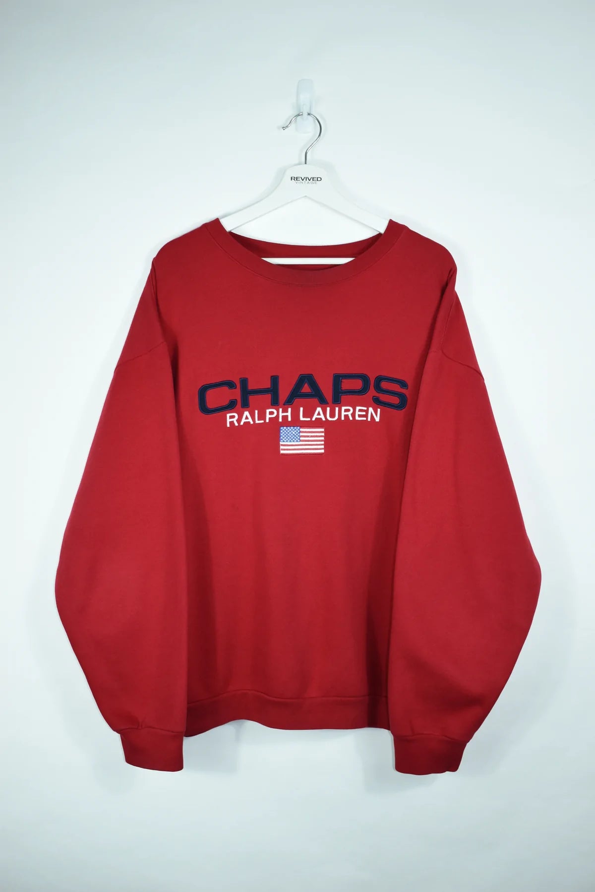 Vintage Chaps Ralph Lauren Embroidery Sweatshirt Xlarge