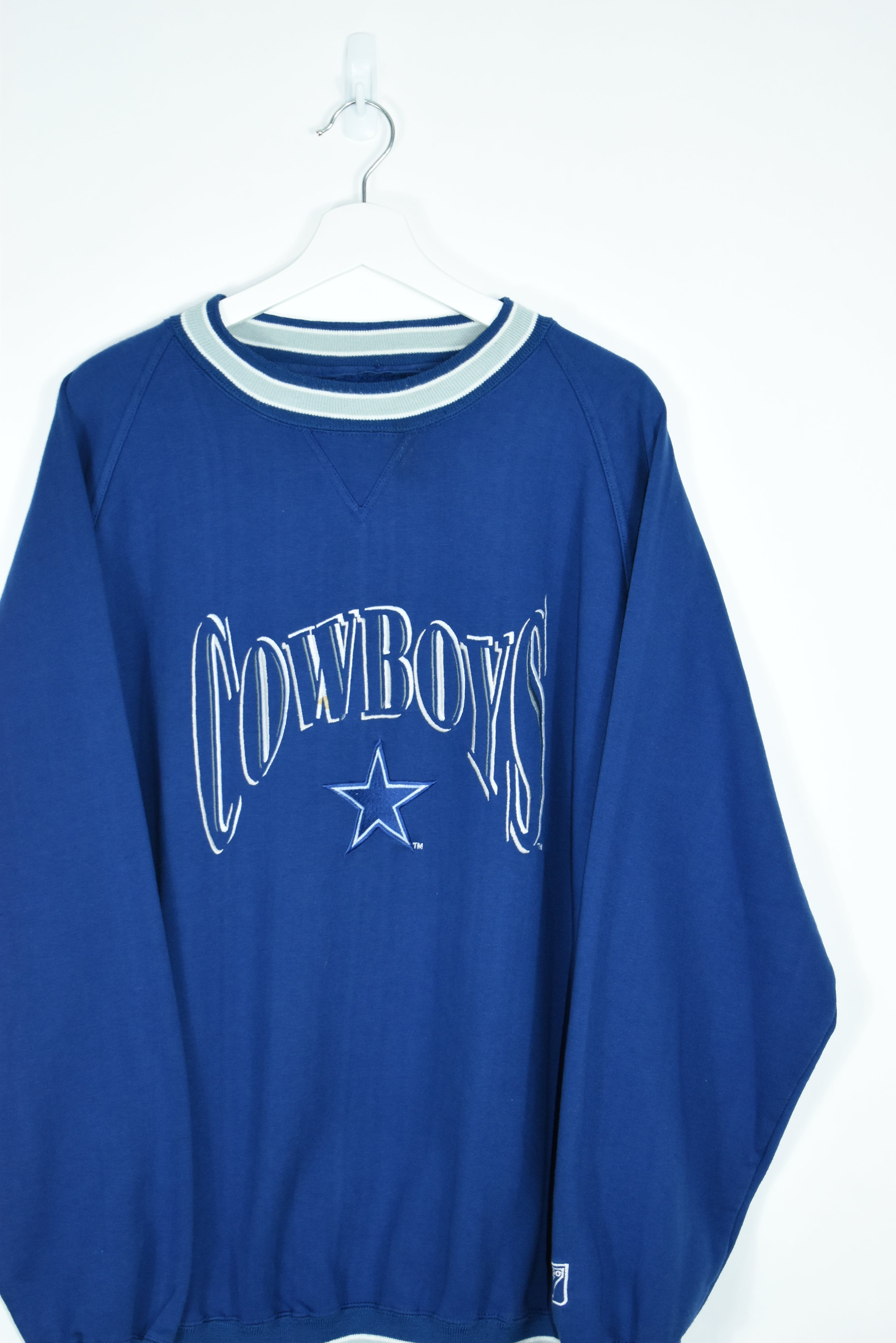Vintage Dallas Cowboys Embroidery Sweatshirt Xlarge