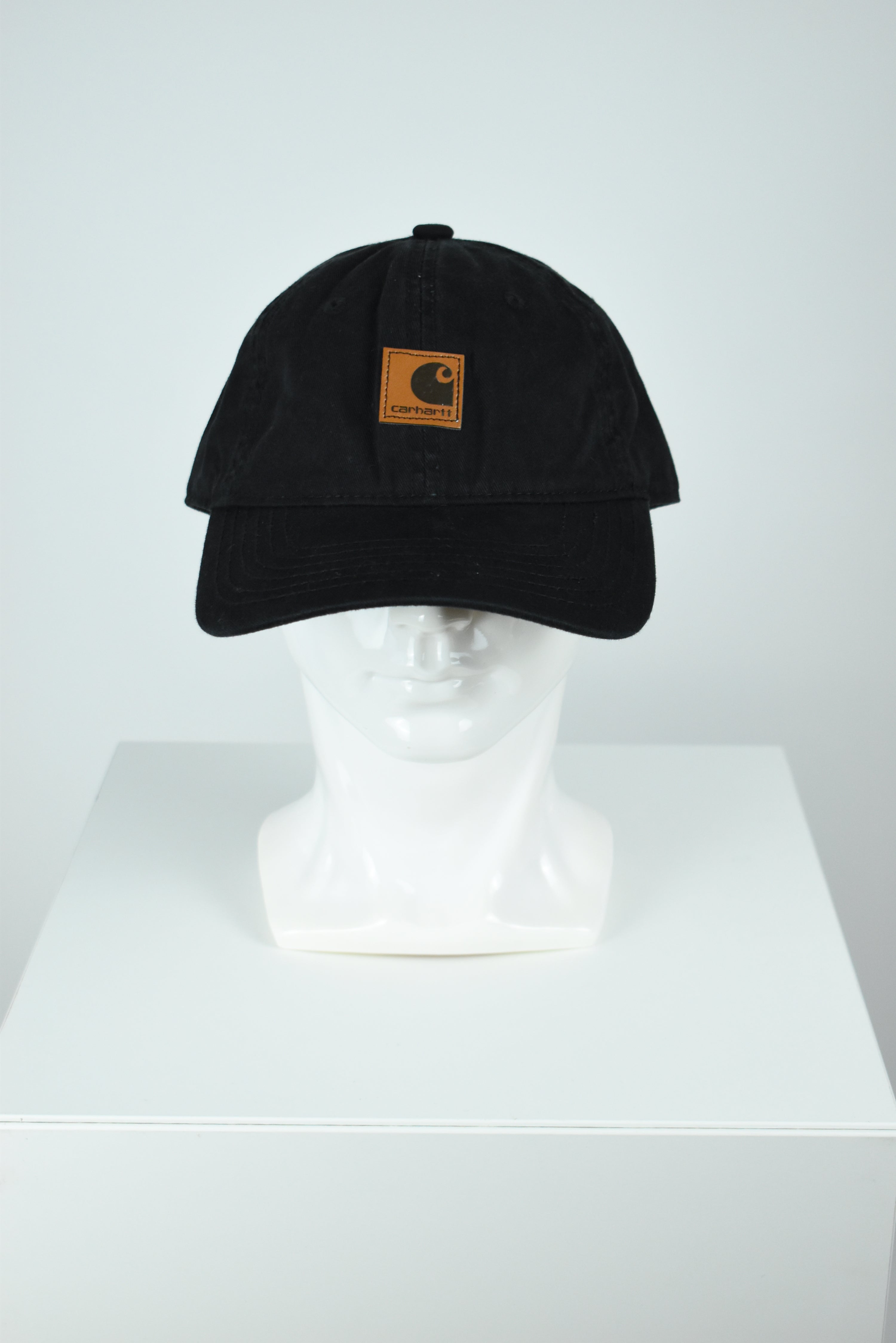 New Carhartt Logo Cap Black OS