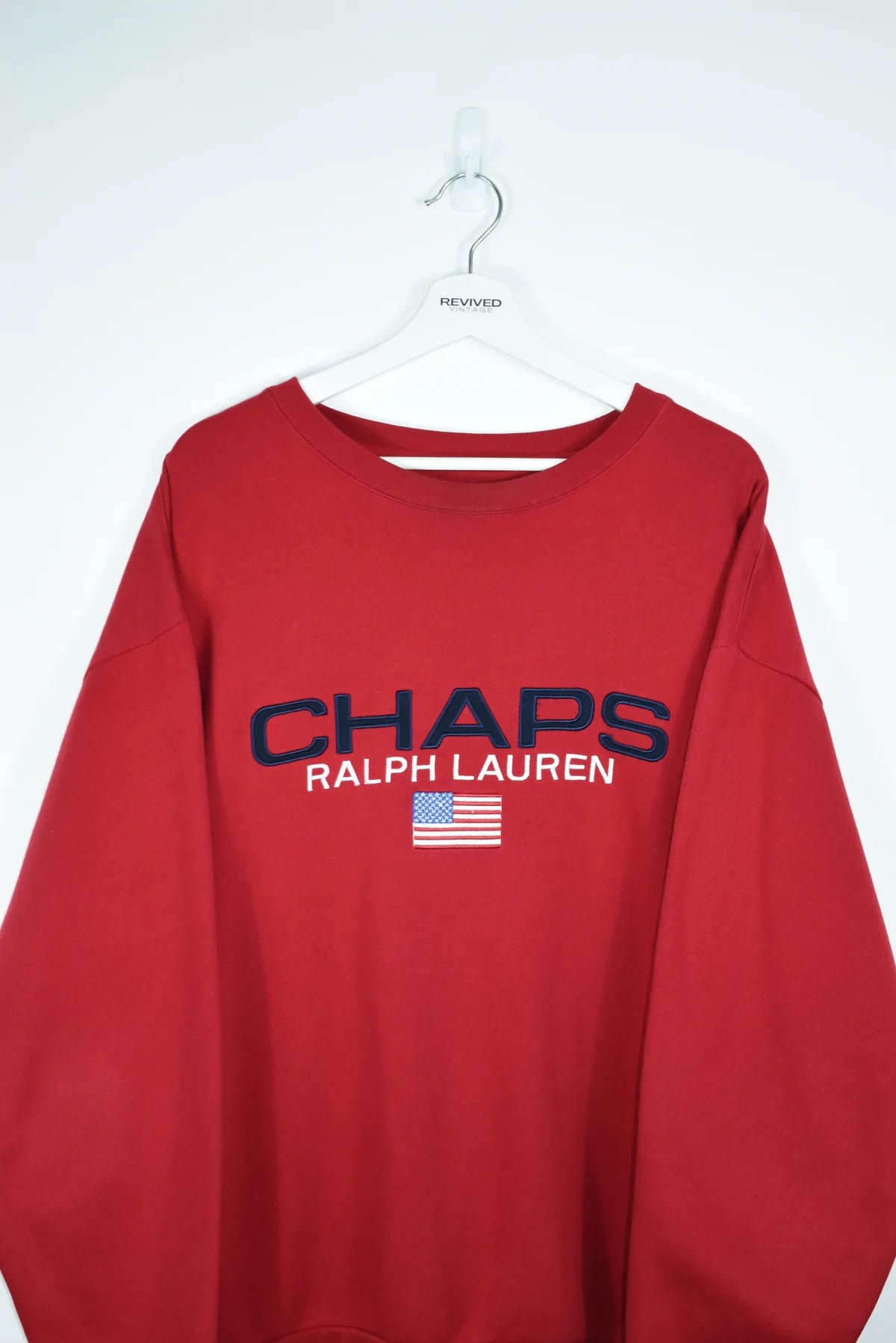 Vintage Chaps Ralph Lauren Embroidery Sweatshirt Xlarge