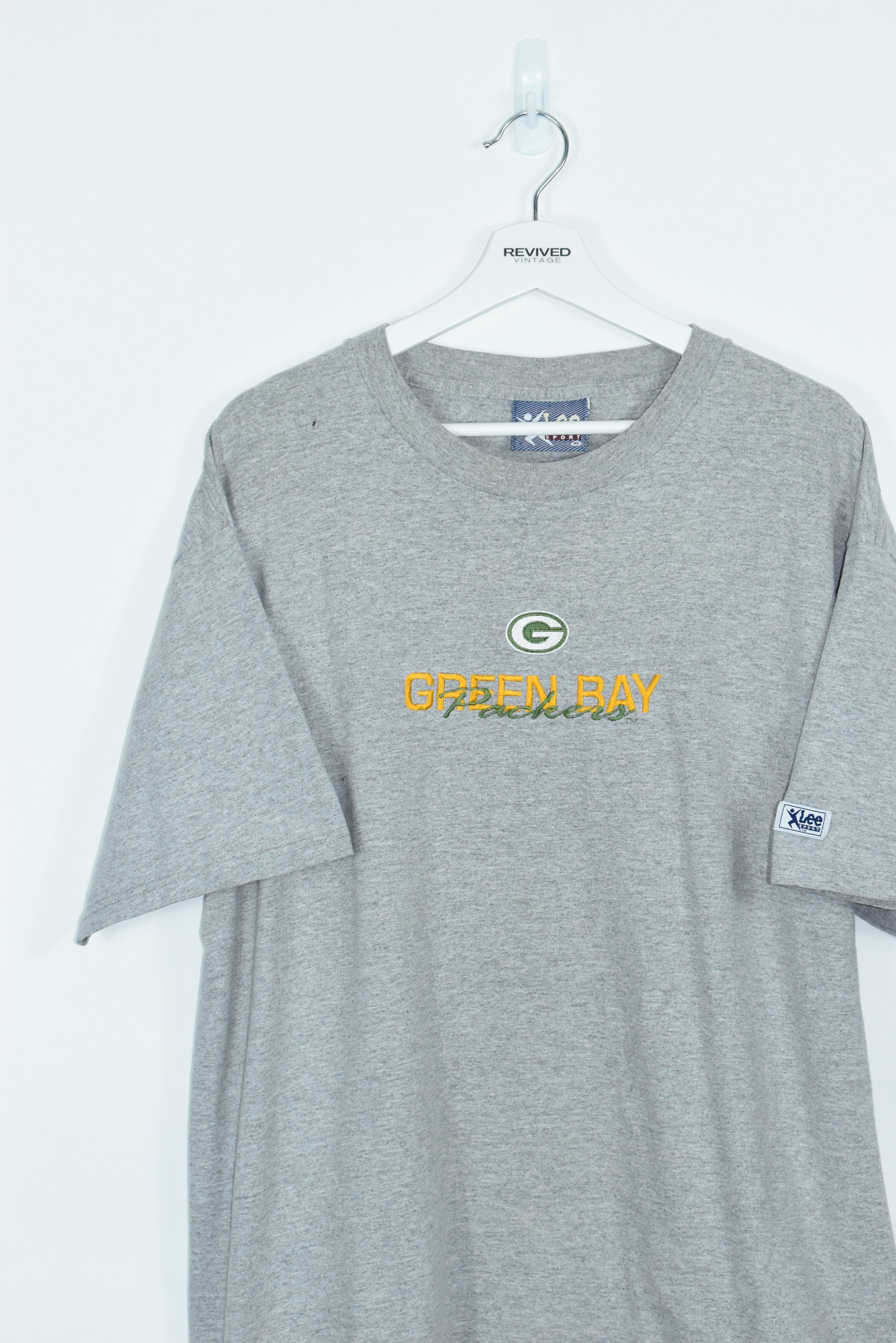 Vintage Green Bay Packers Embroidery T Shirt Xlarge