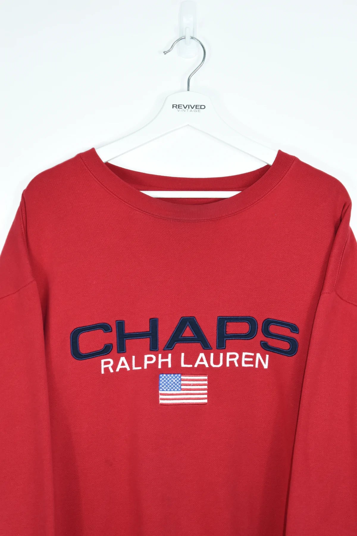 Vintage Chaps Ralph Lauren Embroidery Sweatshirt Xlarge