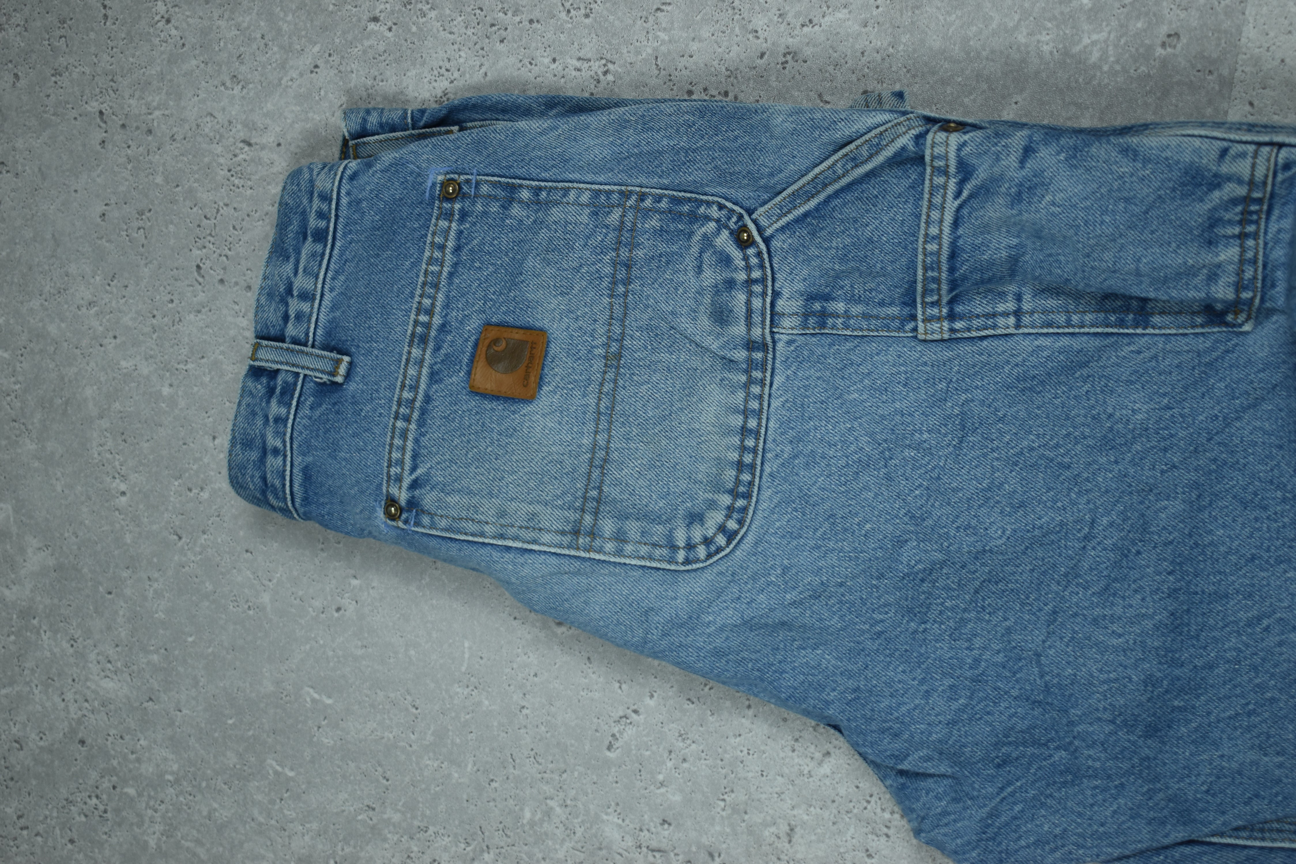 Vintage Carhartt Double Knee Dungarees 33x34