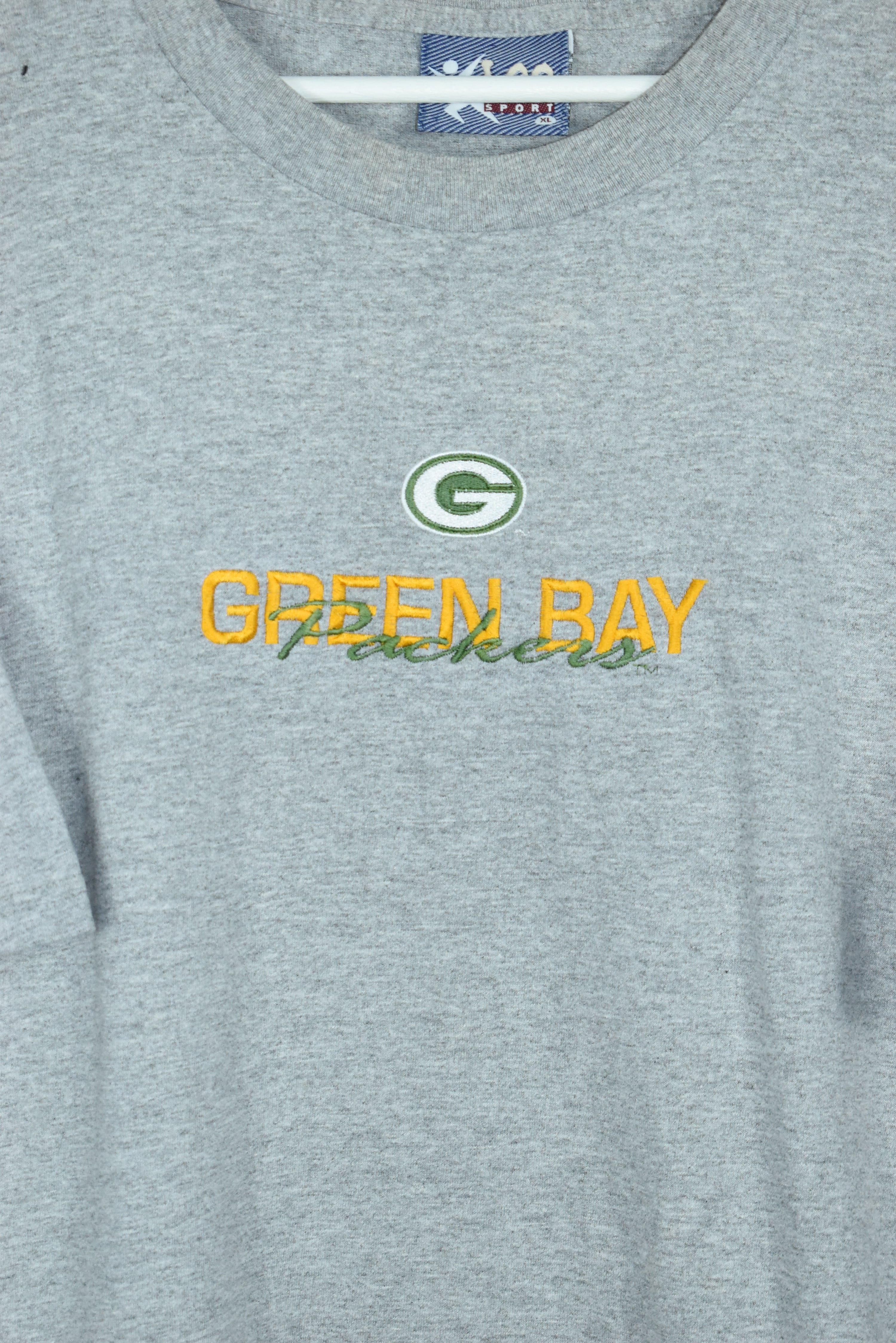 Vintage Green Bay Packers Embroidery T Shirt Xlarge