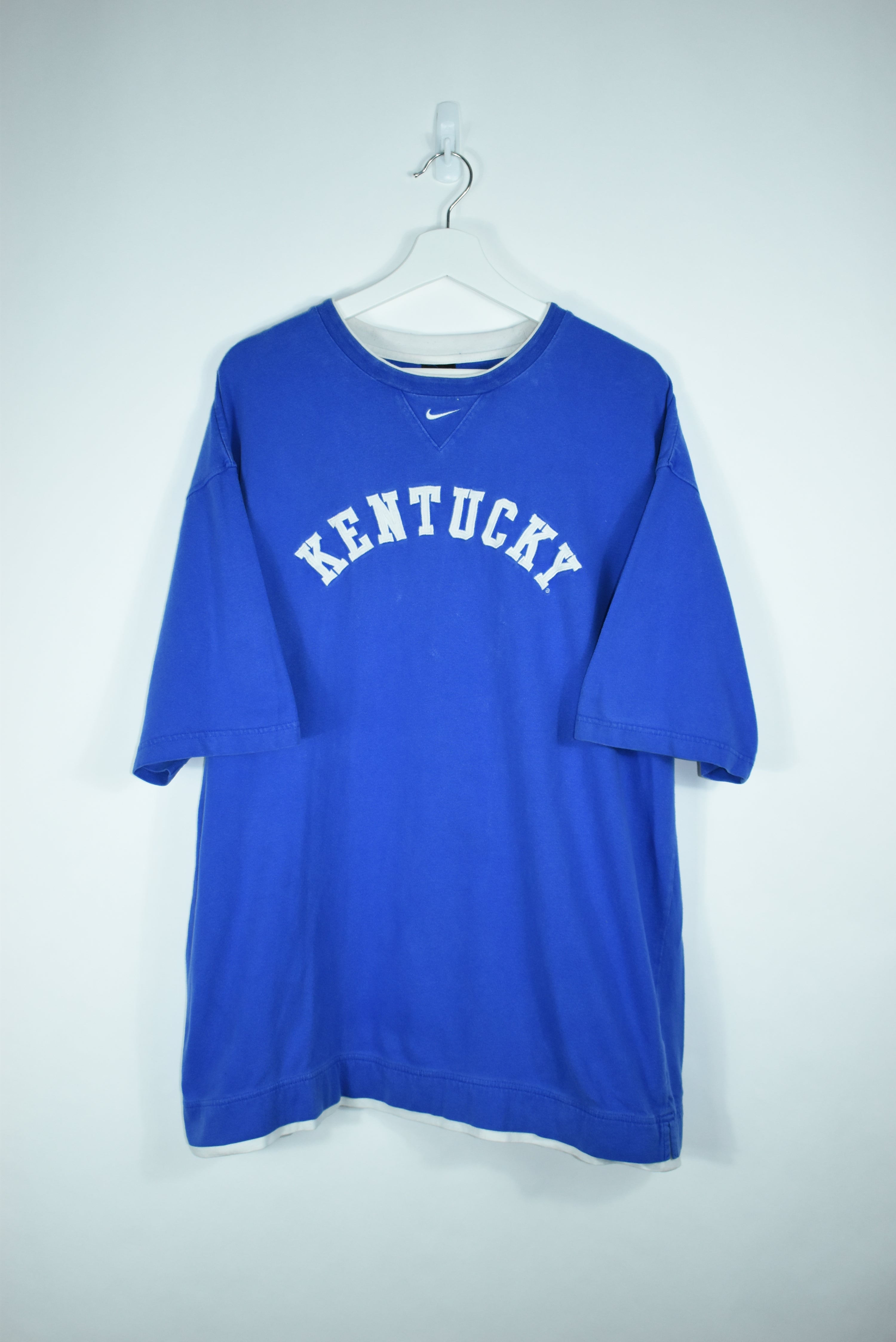 Vintage Nike Kentucky Embroidery T Shirt XLARGE