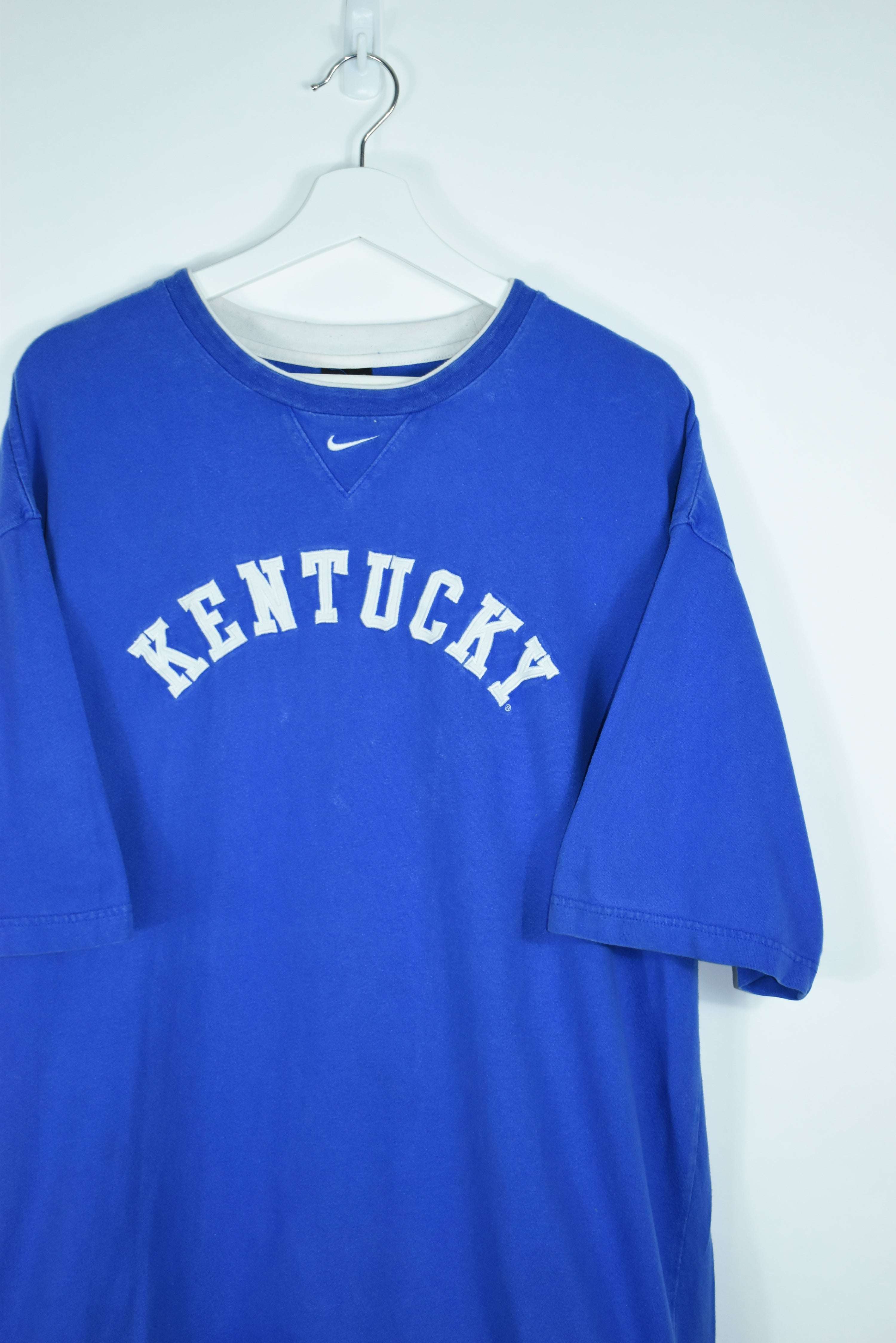 Vintage Nike Kentucky Embroidery T Shirt XLARGE