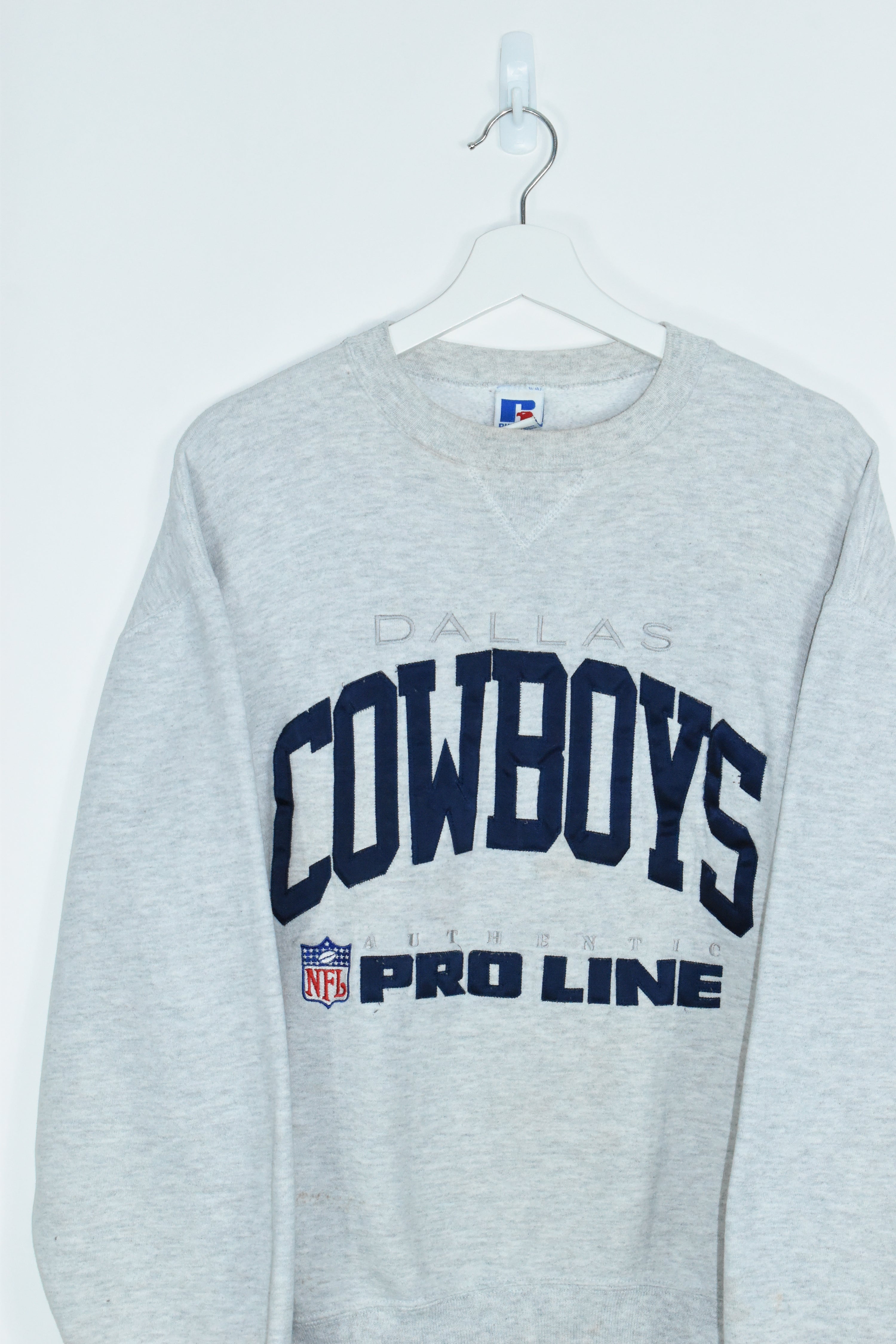 Vintage Dallas Cowboys Embroidery Sweatshirt Large