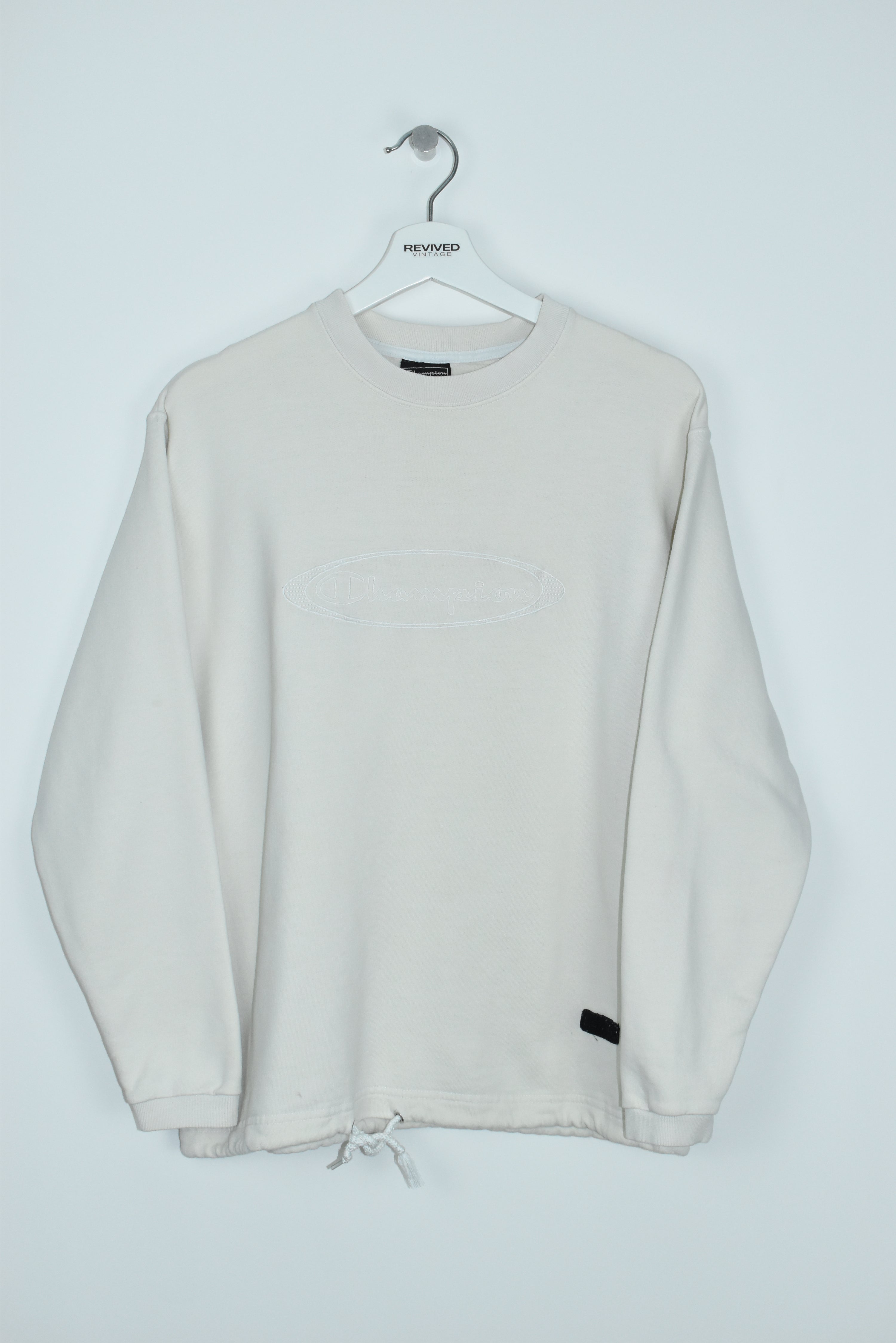 Vintage Champion Embroidery Logo Sweatshirt Medium