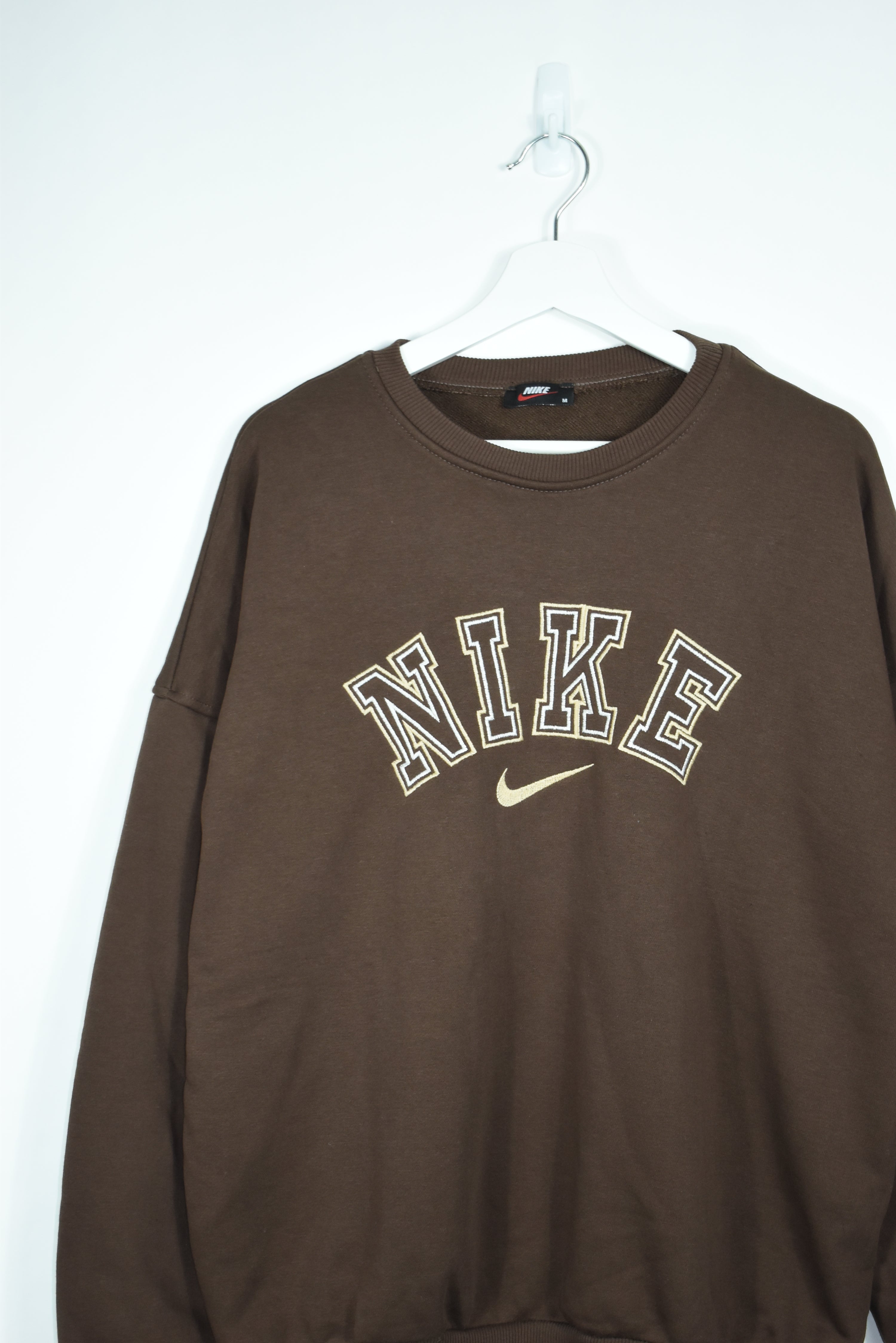 nike brown vintage crewneck