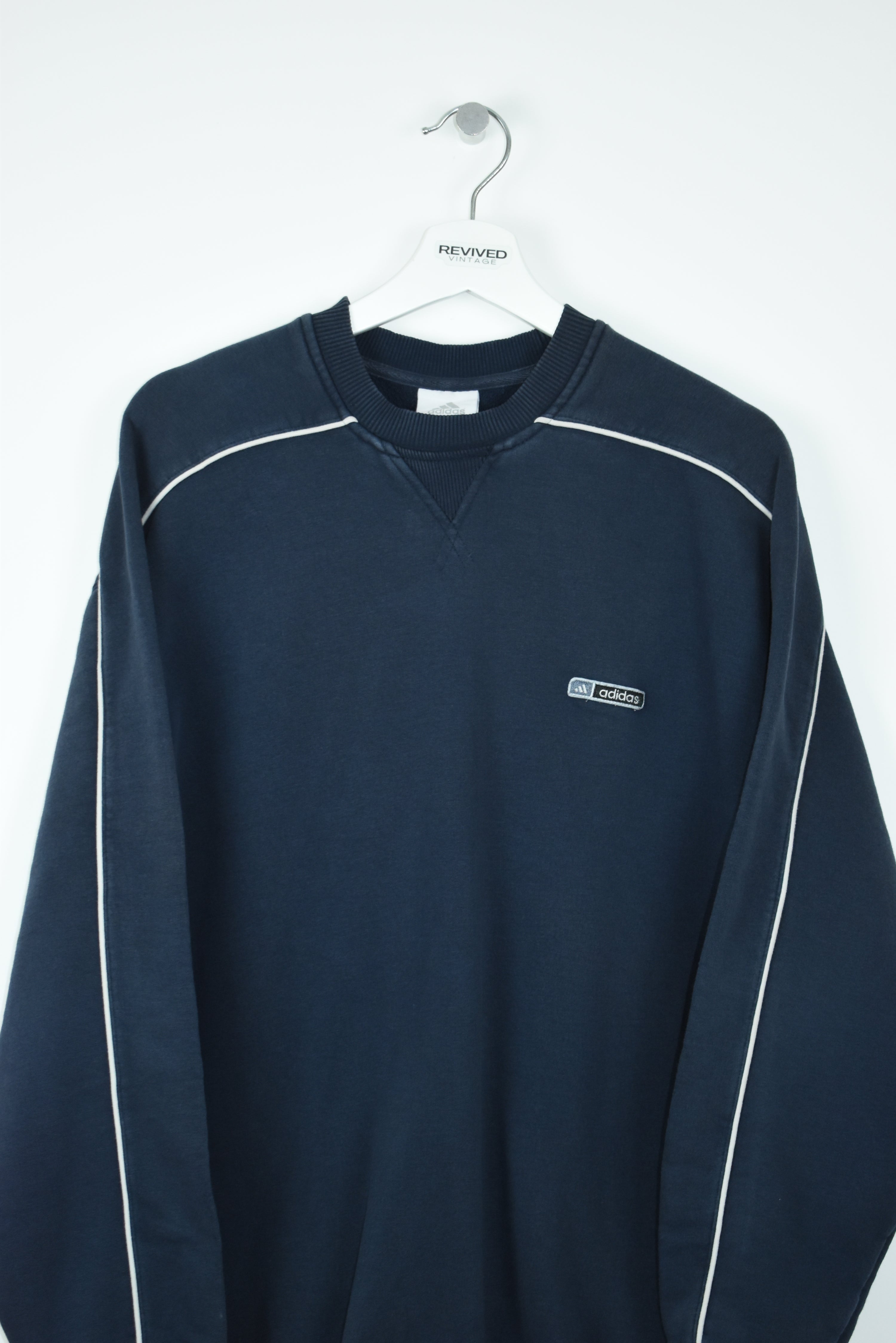 Vintage Adidas Embroidery Small Logo Sweatshirt Xlarge